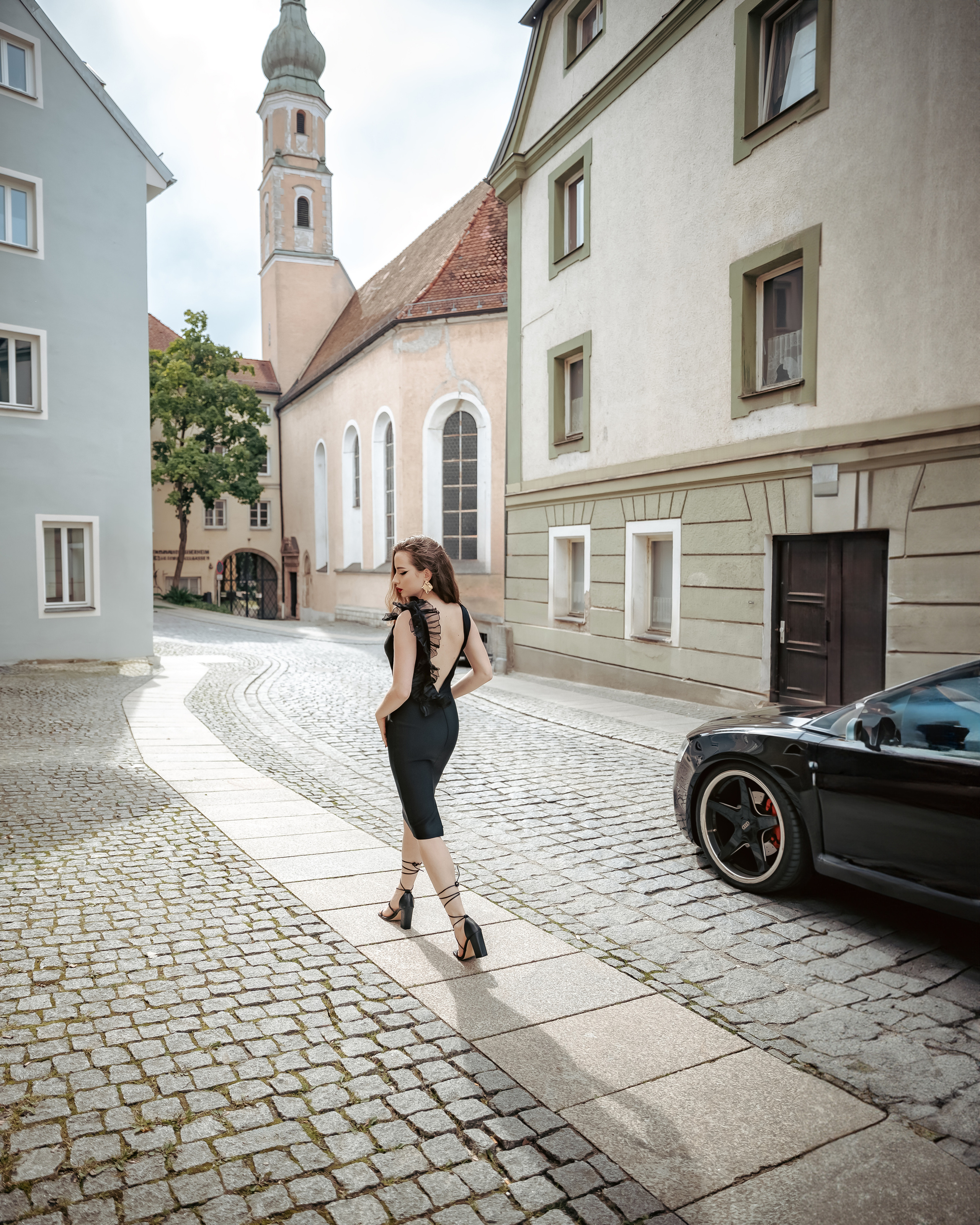 Portrait Photography in Straubing, Street Shooting