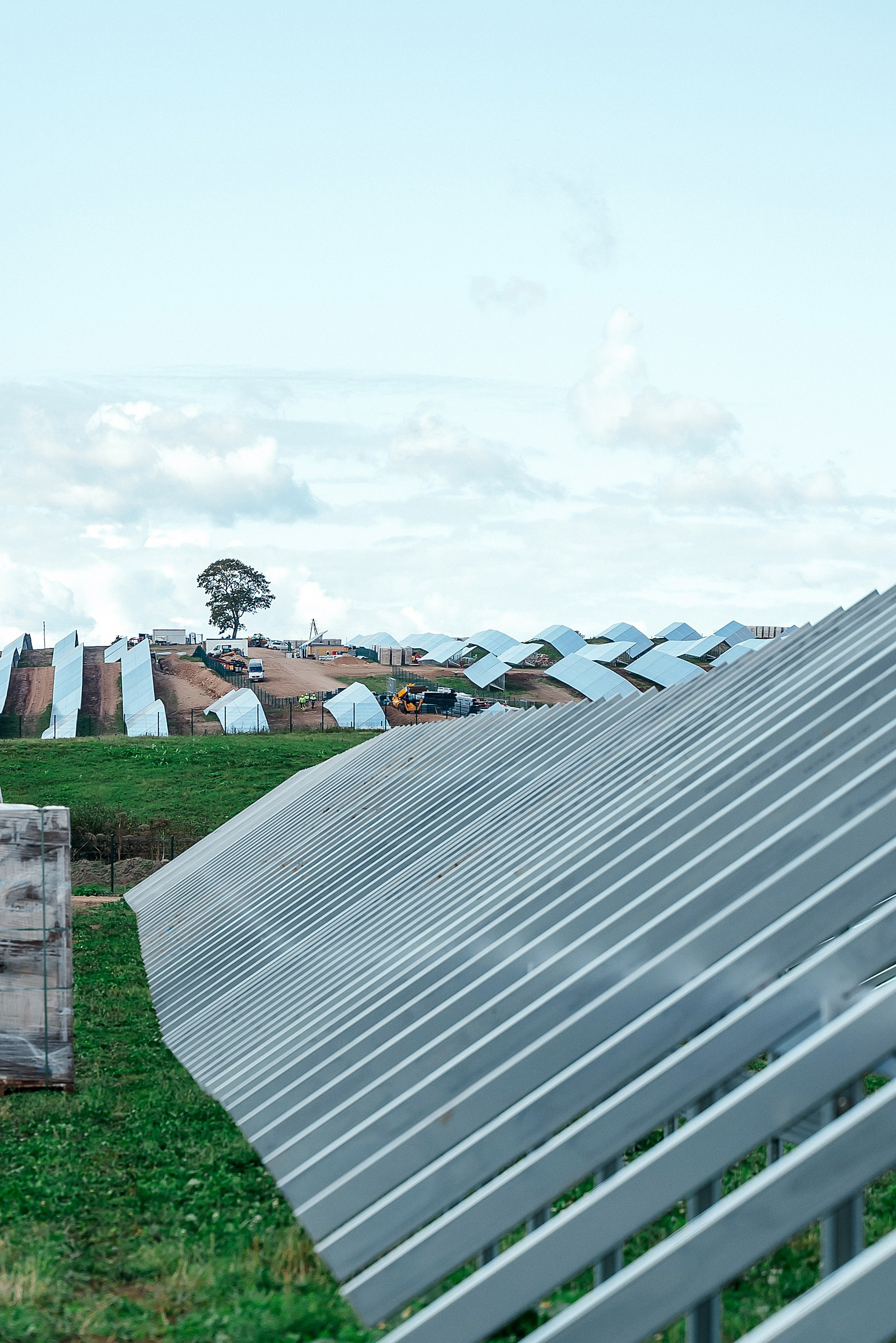 Парк солнечных панелей. Ваш фотограф в Латгалии — Александра Юхневича!