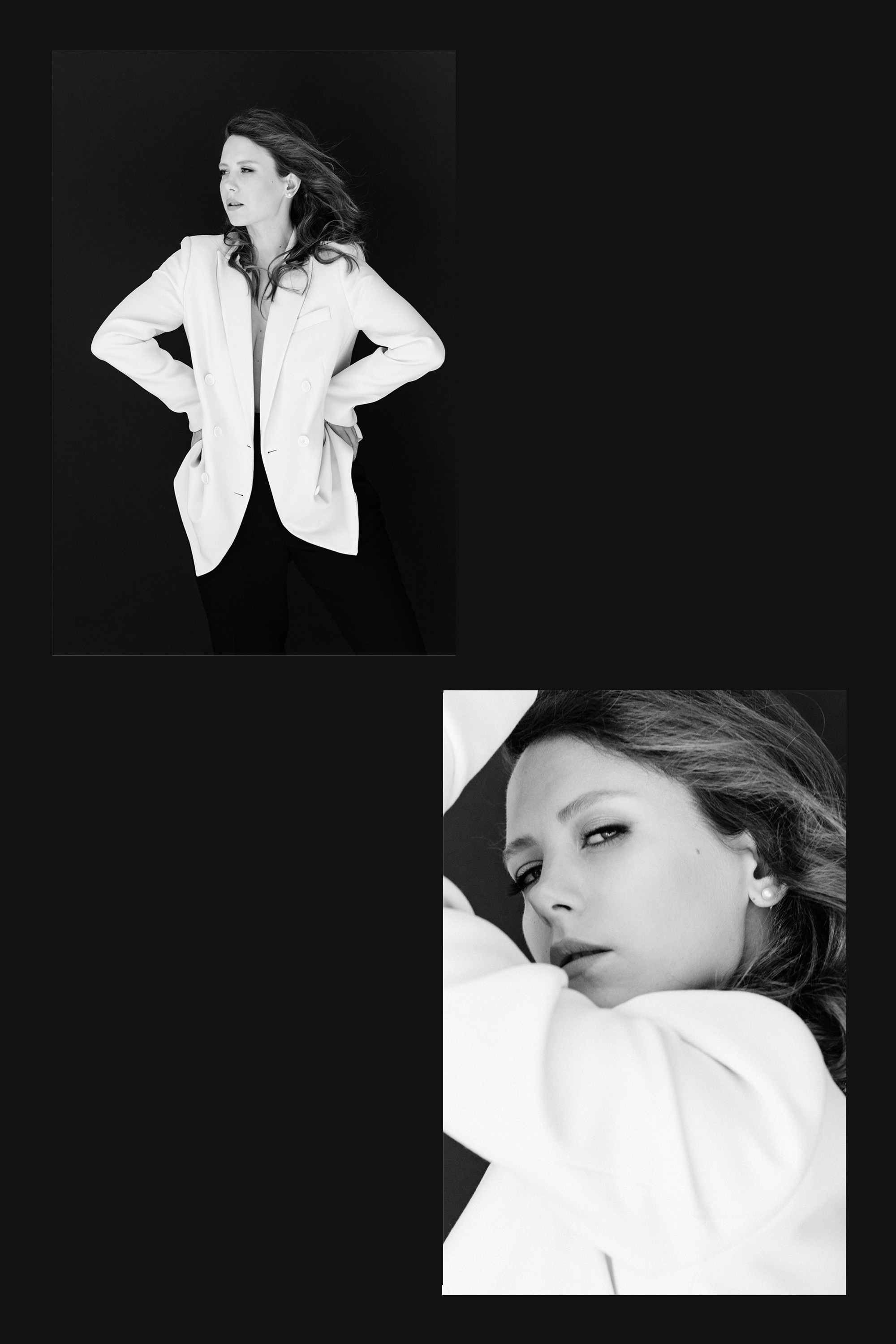 Sesja zdjęciowa kobieca. Czarno-biała sesja zdjęciowa w studio. Fotograf Warszawa. Фотограф Варшава. Fotografia kobieca.