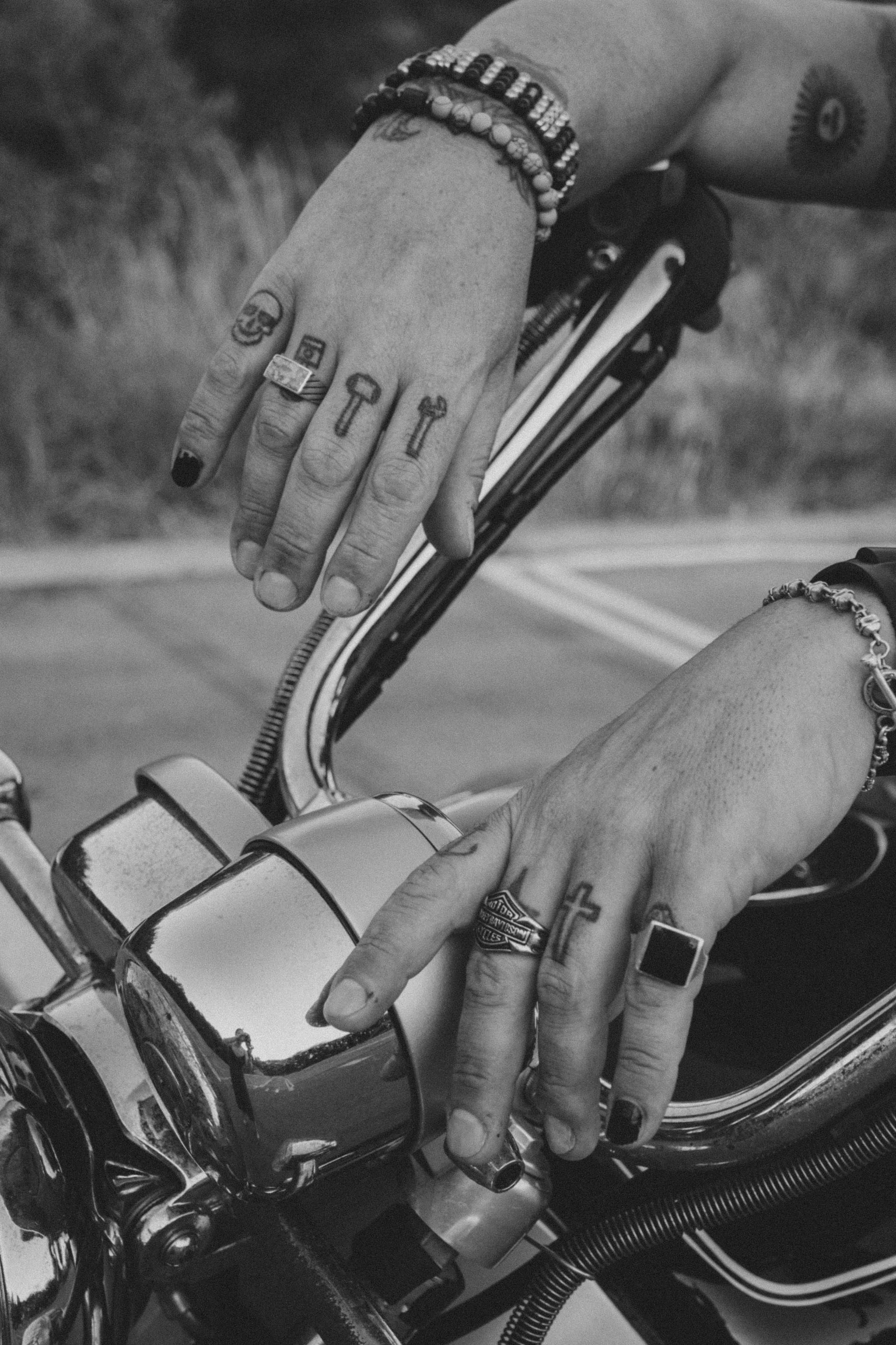 Фотосессия пары на мотоцикле. Профессиональная фотосъемка в Калафелле — Елена Медведева