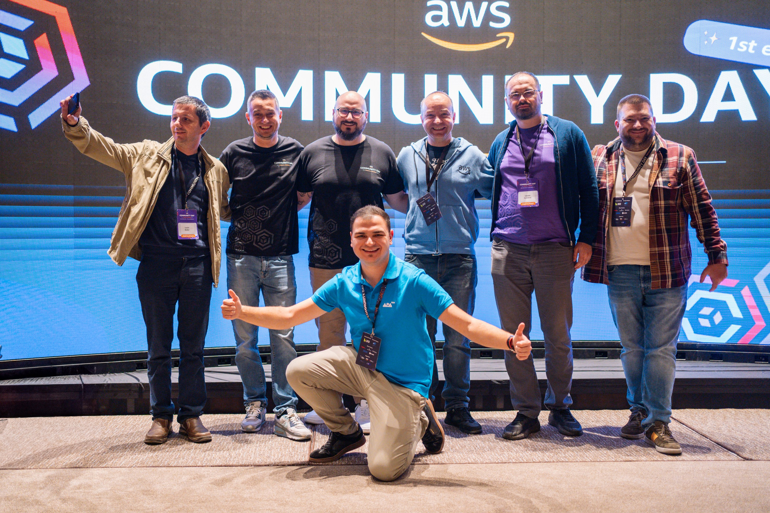 AWS Community Day Romania 2024. Cozac Cristian Photographer