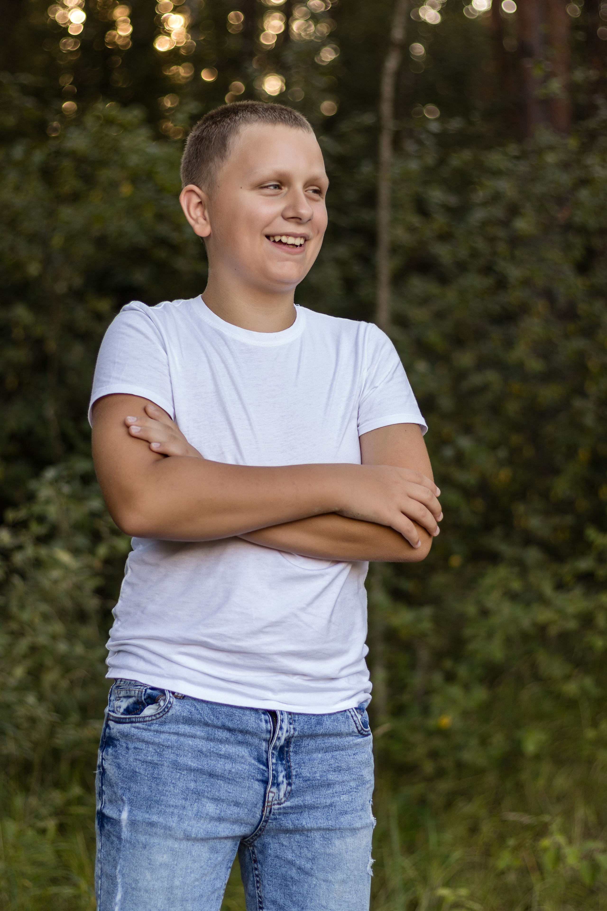 Семейная фотосессия в лесу. Фотограф / Даугавпилс