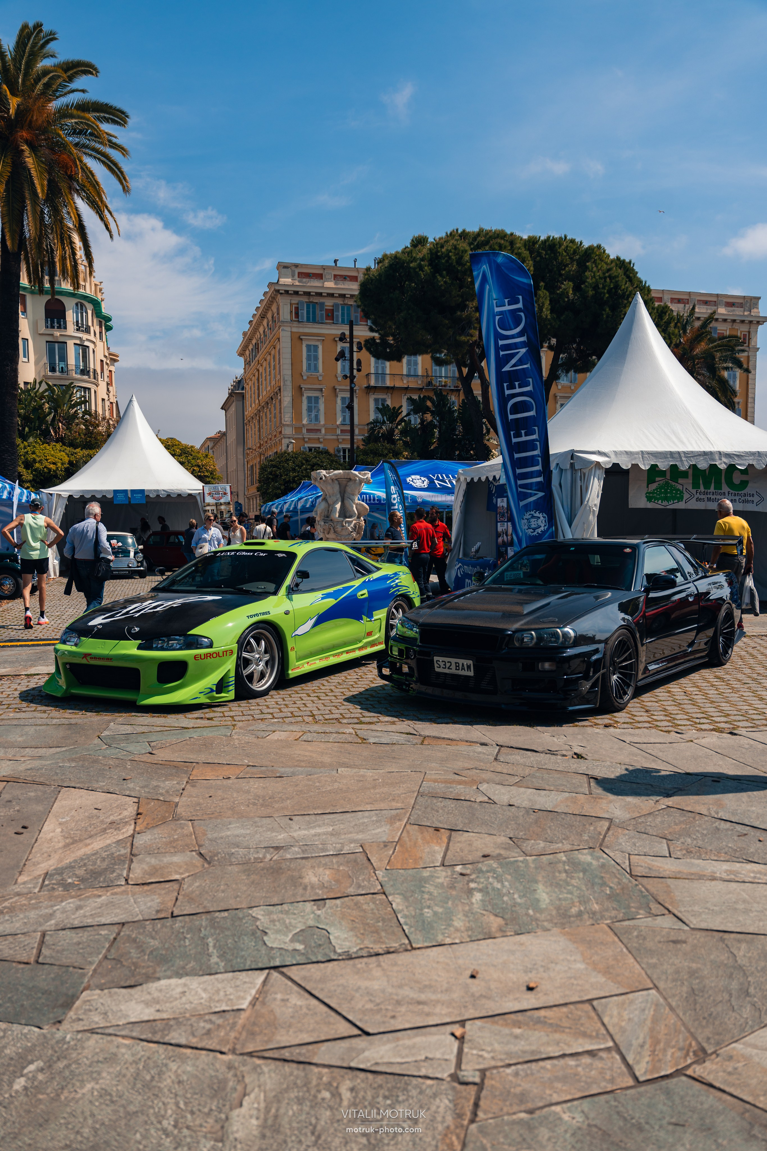 Legends de Nice. Photographe de voitures à Paris — Vitalii Motruk