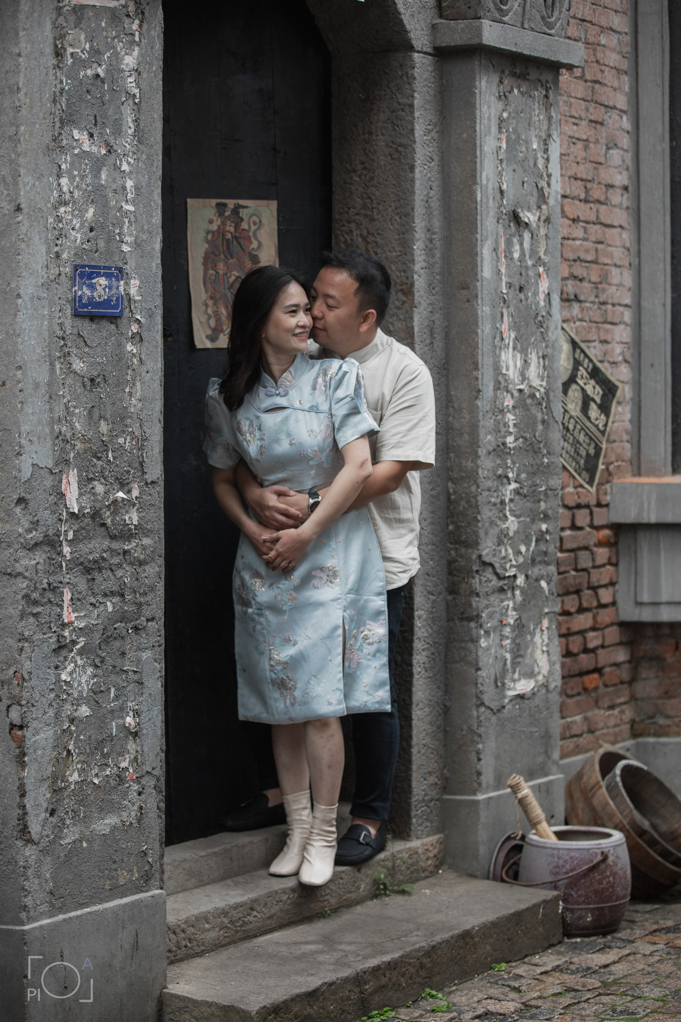 Семейная фотосессия в шанхайской киностудии. Photographer in Shanghai — Lola Pidluskaya