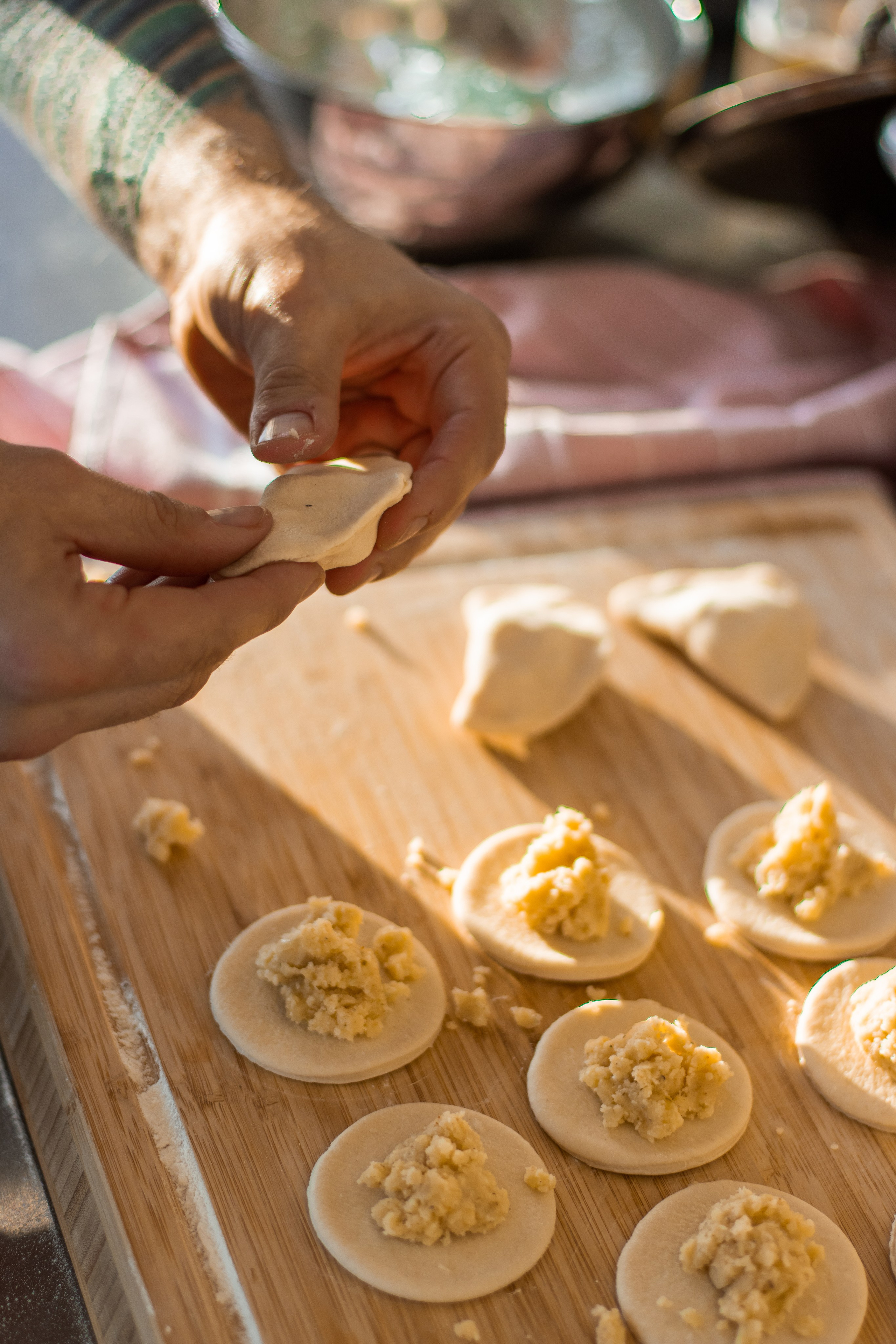 Papis Pierogi — vegan-comfort food. Photographer in Gothenburg Aleksandra Stroganova