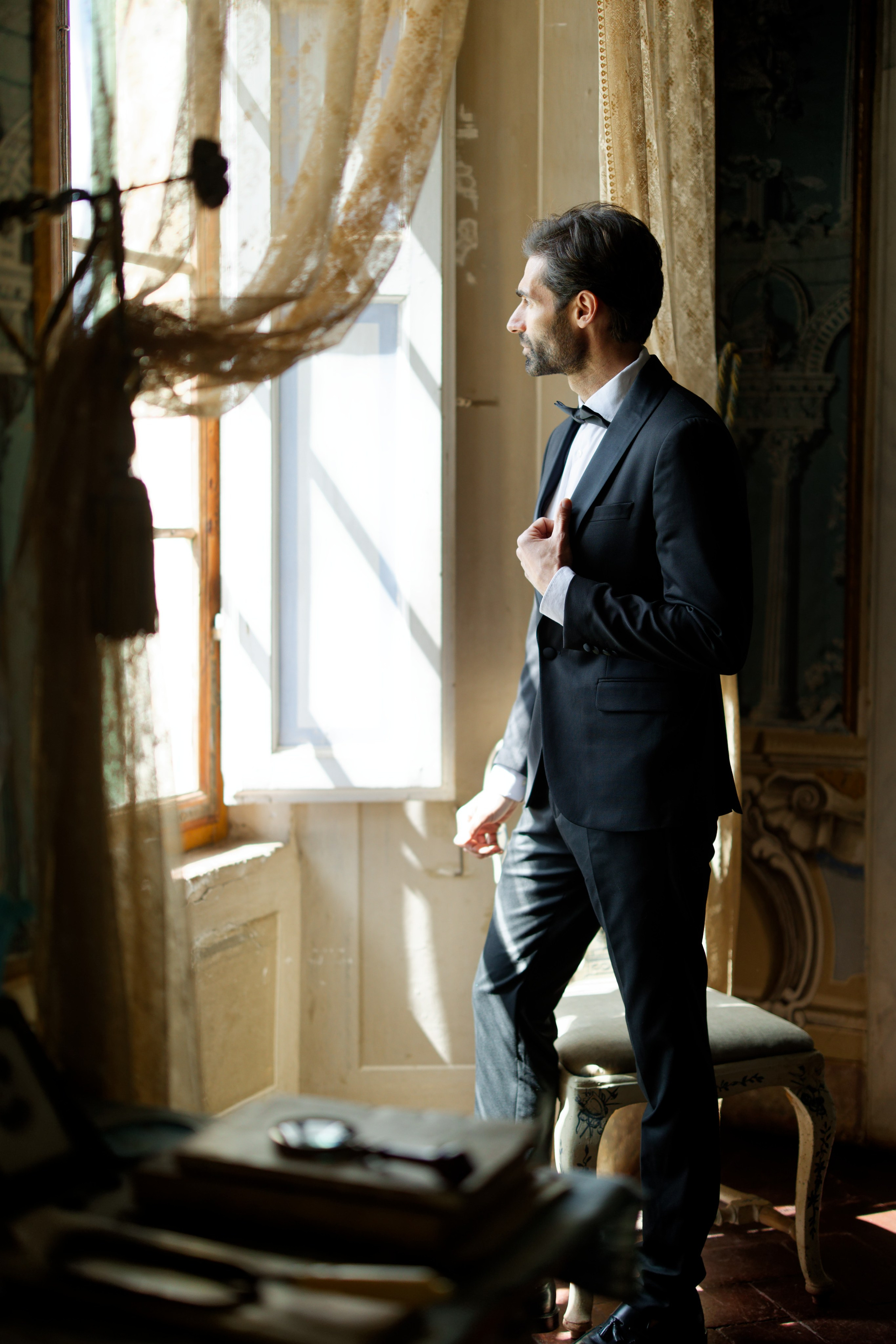 Wedding editorial at Villa di Geggiano, Tuscany, Italy