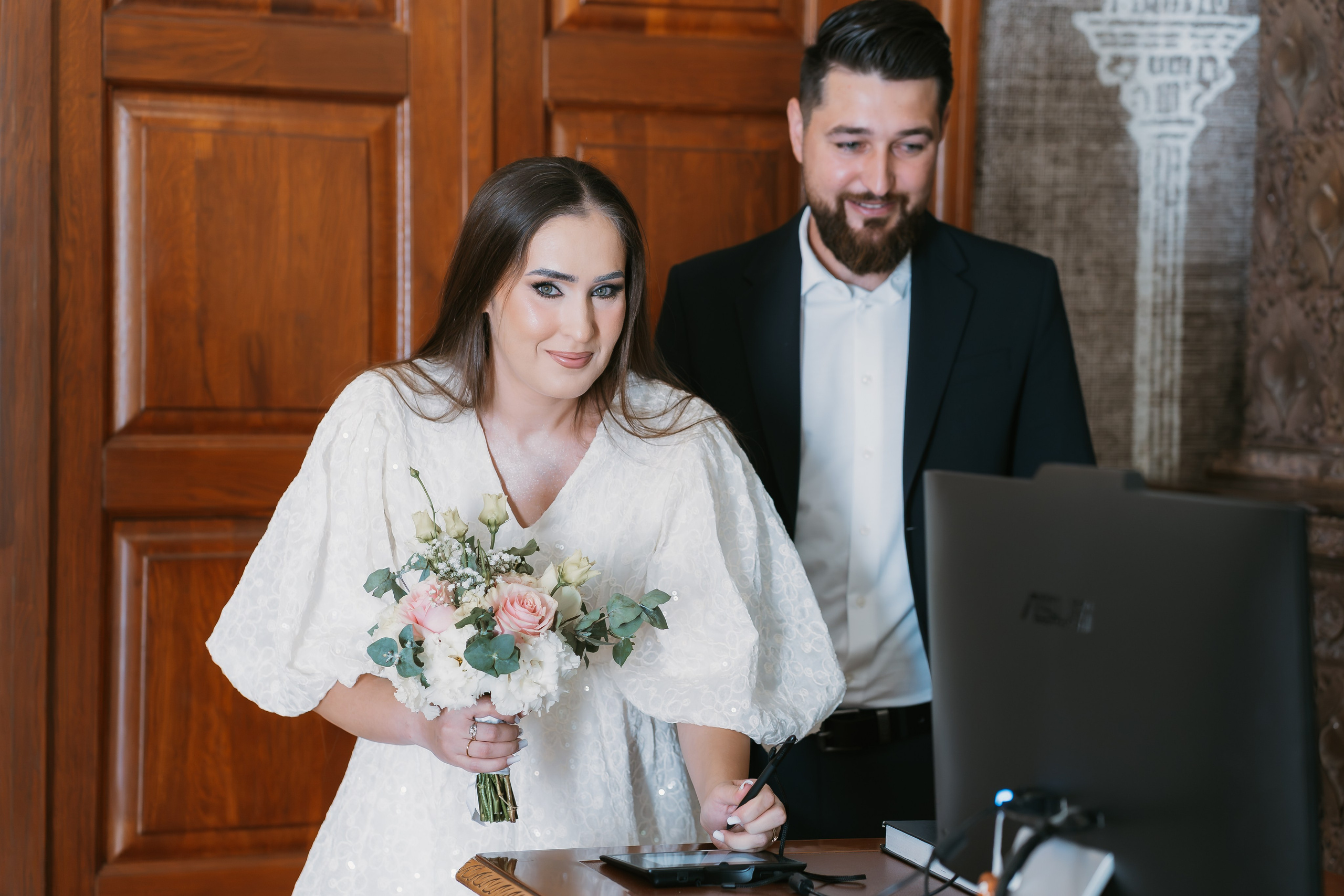 Ruxandra & Andrei | Cununie civilă. Dara Lens