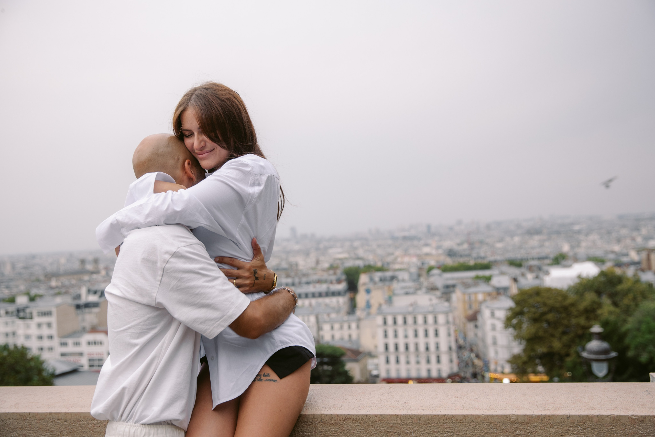 Tim & Pauline — A Parisian Stroll Photoshoot. Свадебный фотограф в Париже