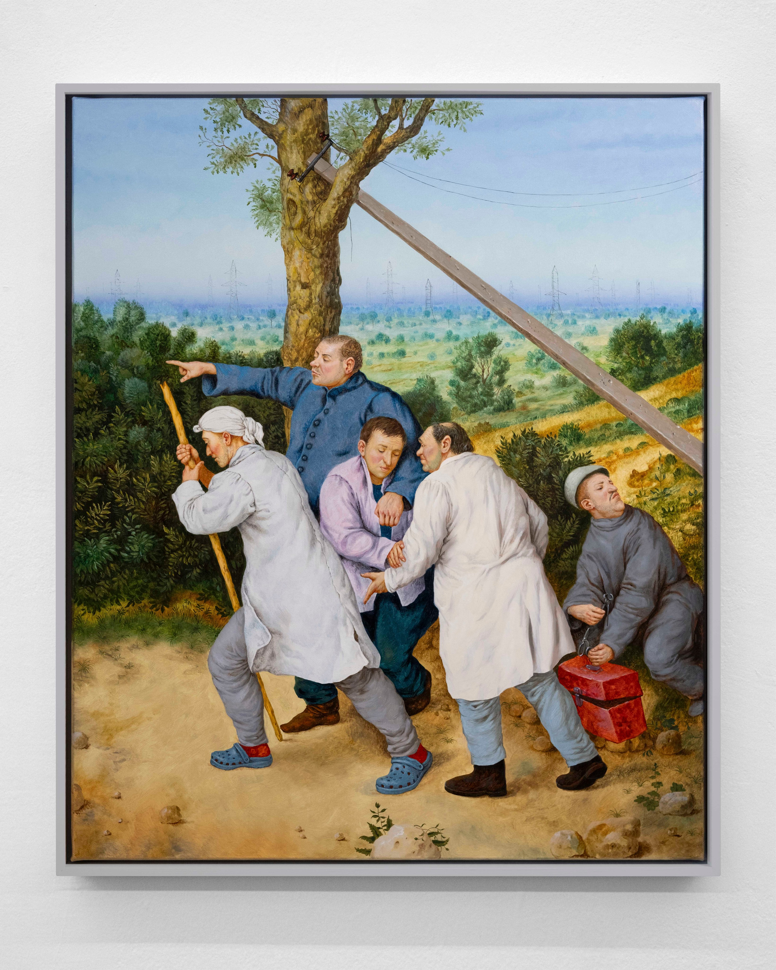 Waiting for the signal. Paul Rog