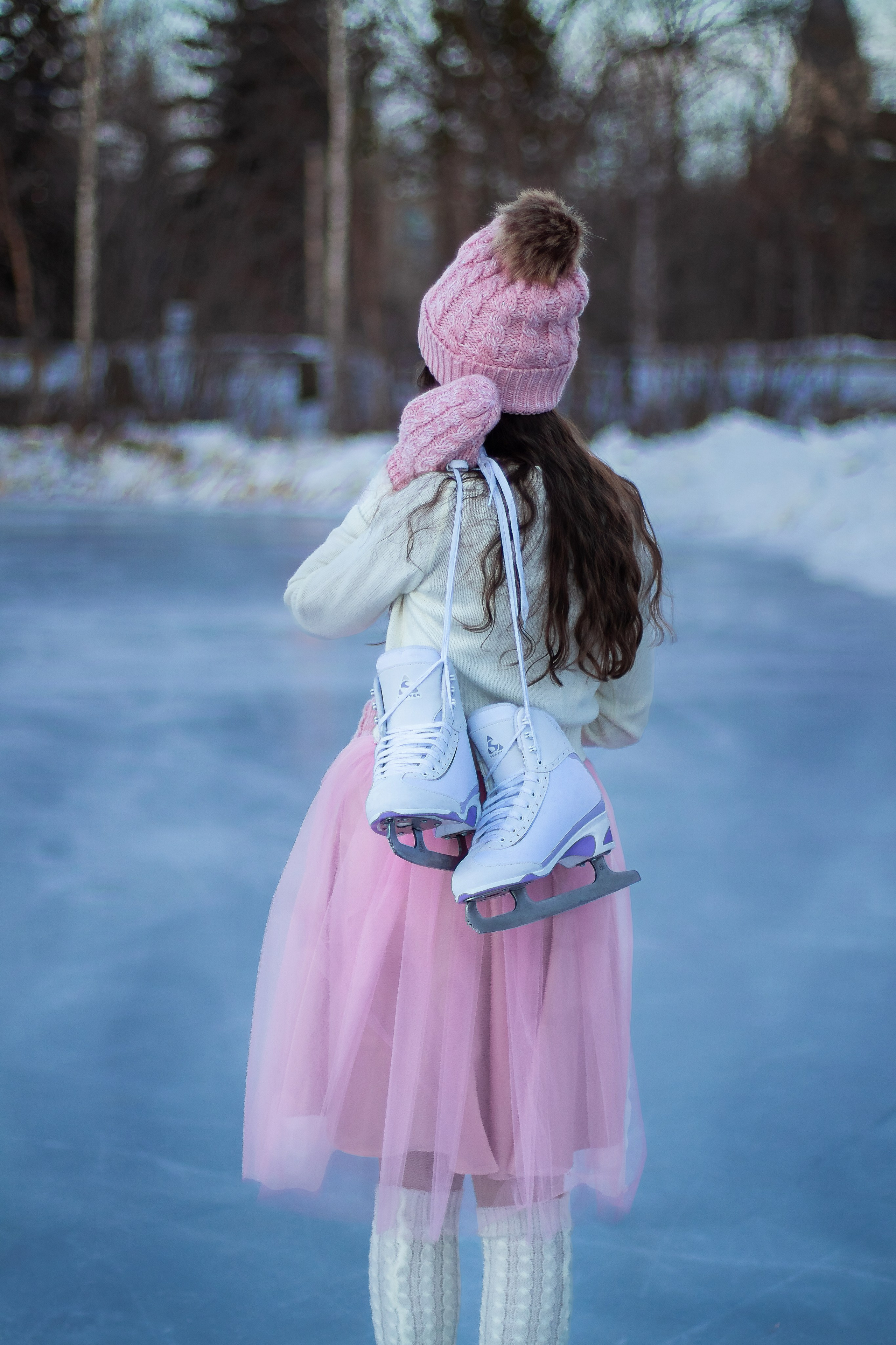 На катке. Фотограф Яна Галецкая в Гранд-Прери