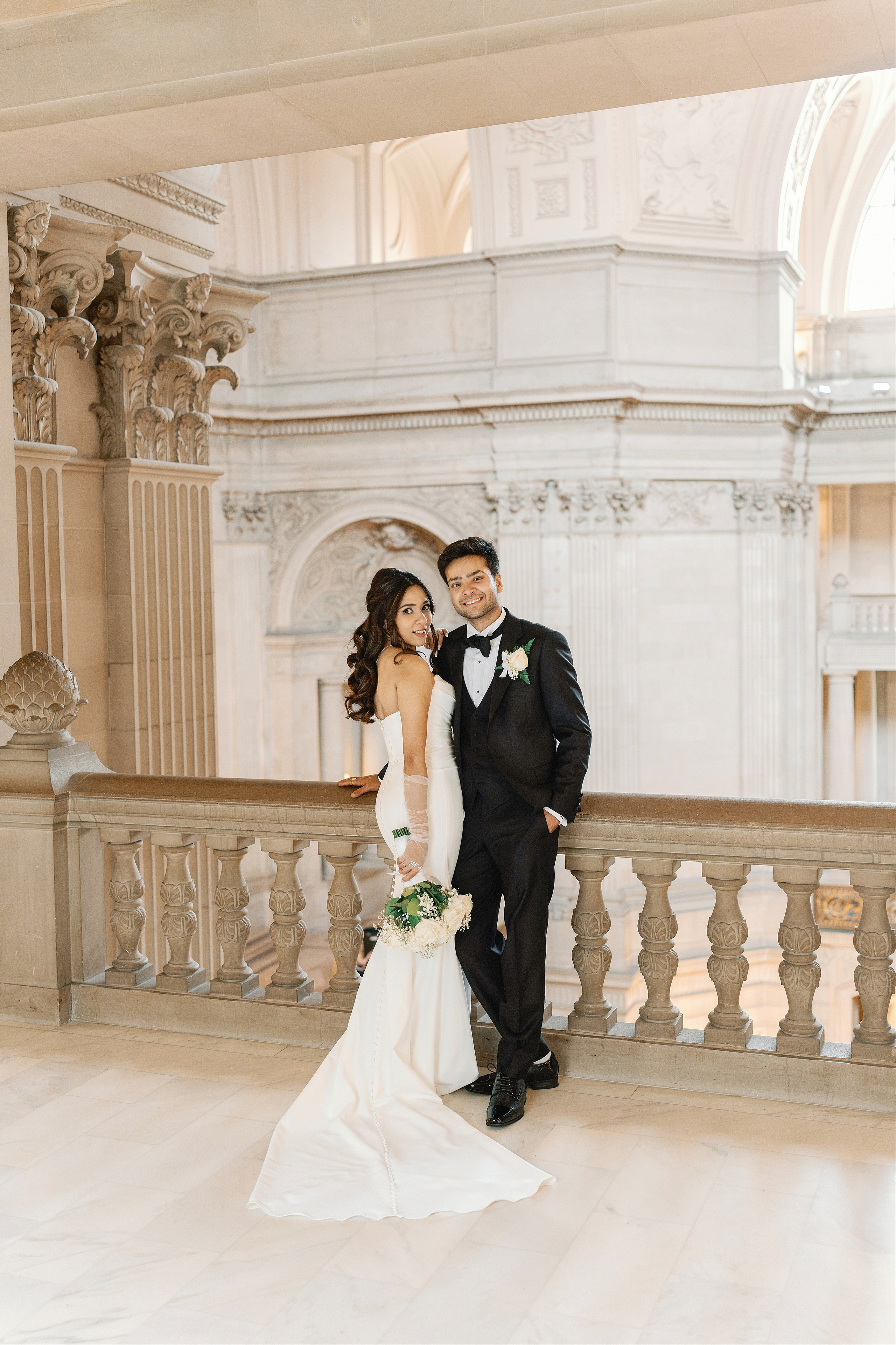 San Francisco City Hall Wedding. Wedding Photography & Videography Team in California, Los Angeles, San Francisco, San Diego and Travel