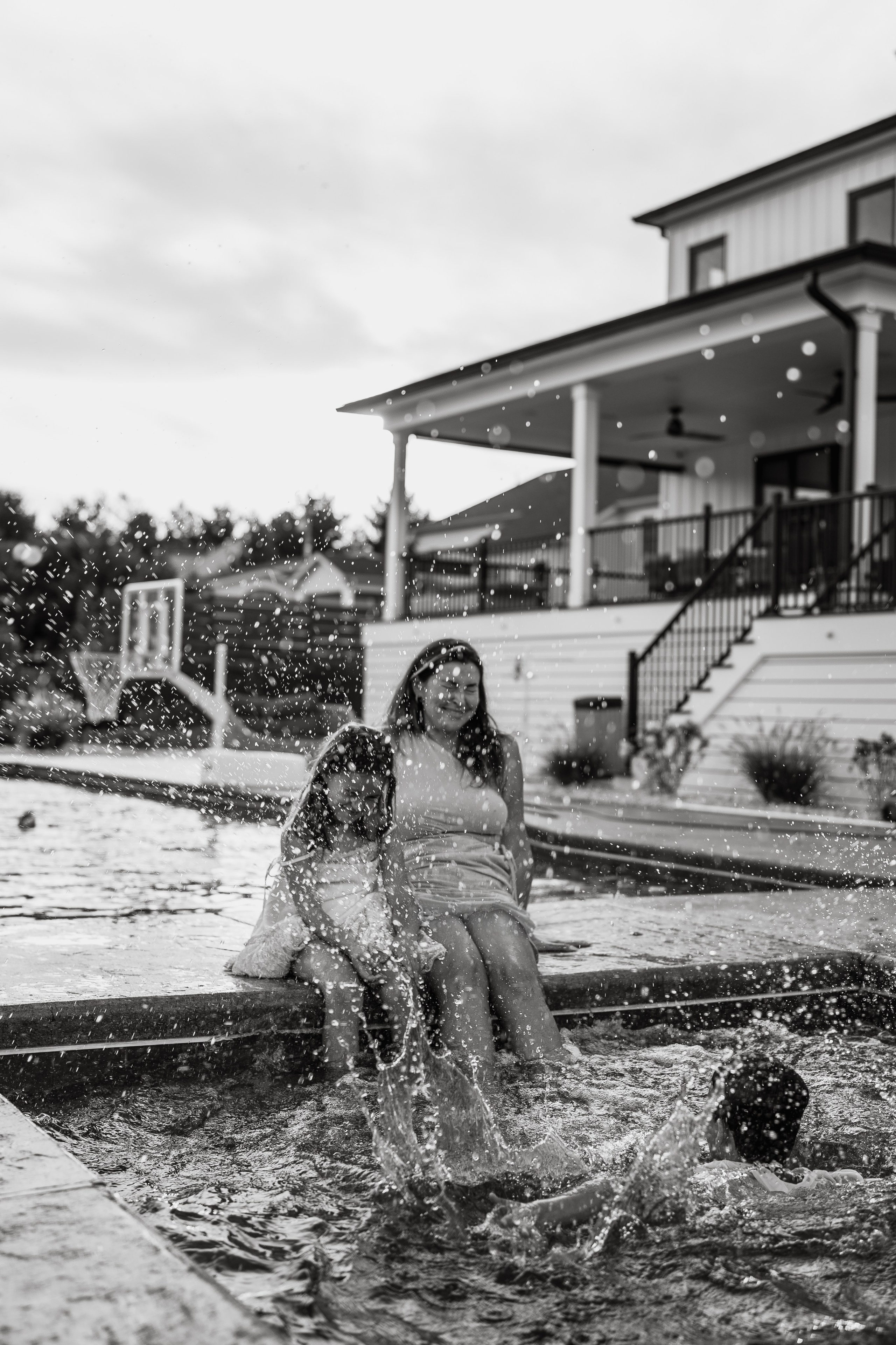 Boris, Lubov, Fiona, Donald, Dylan. At home. Wedding and family photographer and videographer PA, NJ, NY, DE, MD