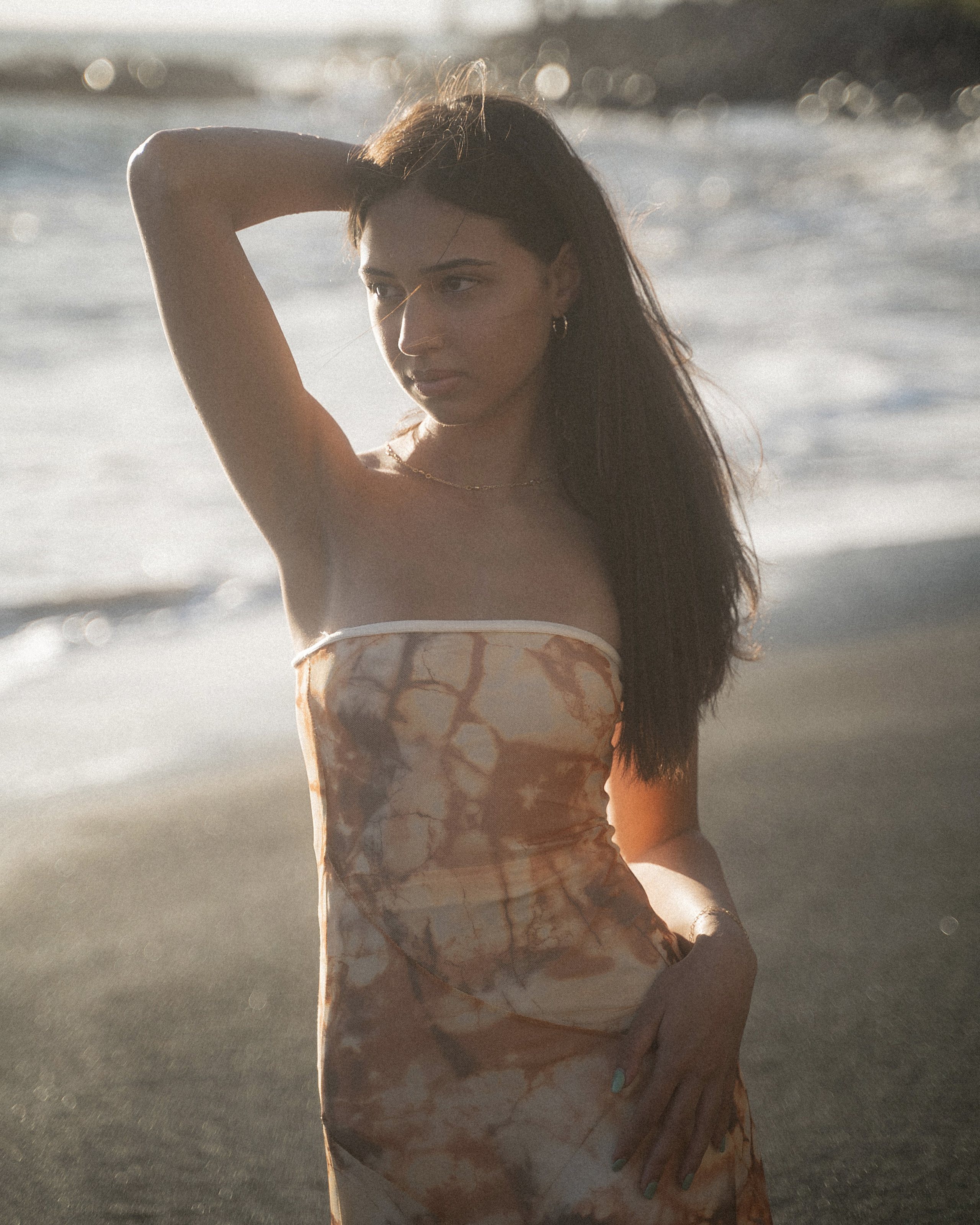 Sunset Portraits with Gabriella | Formosa Beach, Madeira Photography. Your photographer in Madeira