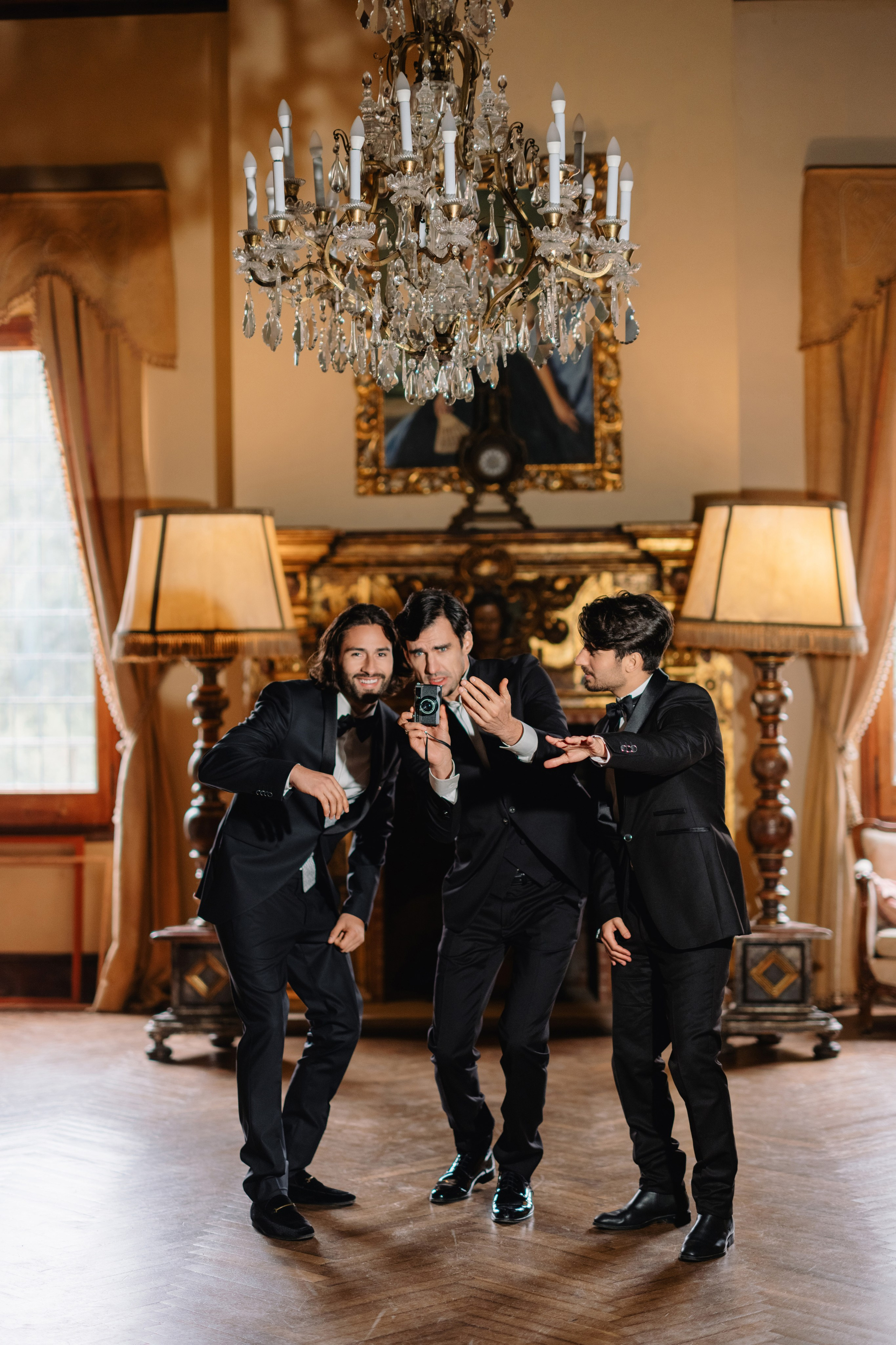 Elegant Barcelona wedding at La Baronia captured on film and digital Romantic destination wedding photography near Barcelona, Spain