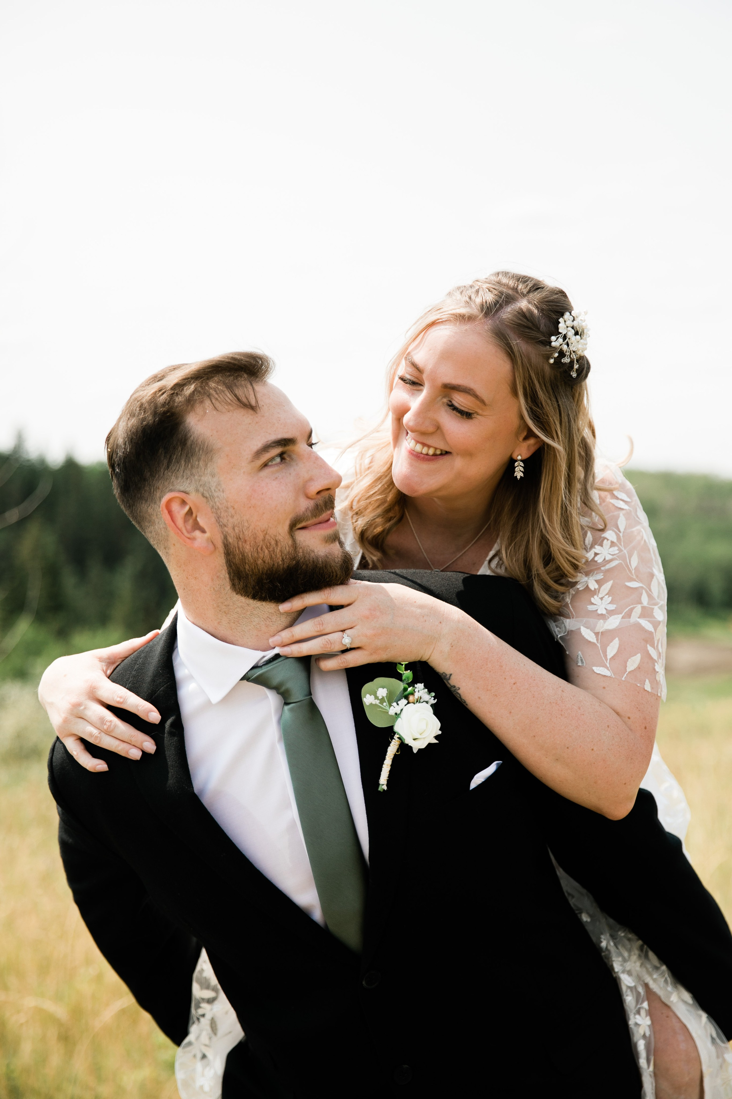 Matthew & Meagan Wedding. Fotografía accesible en Calgary