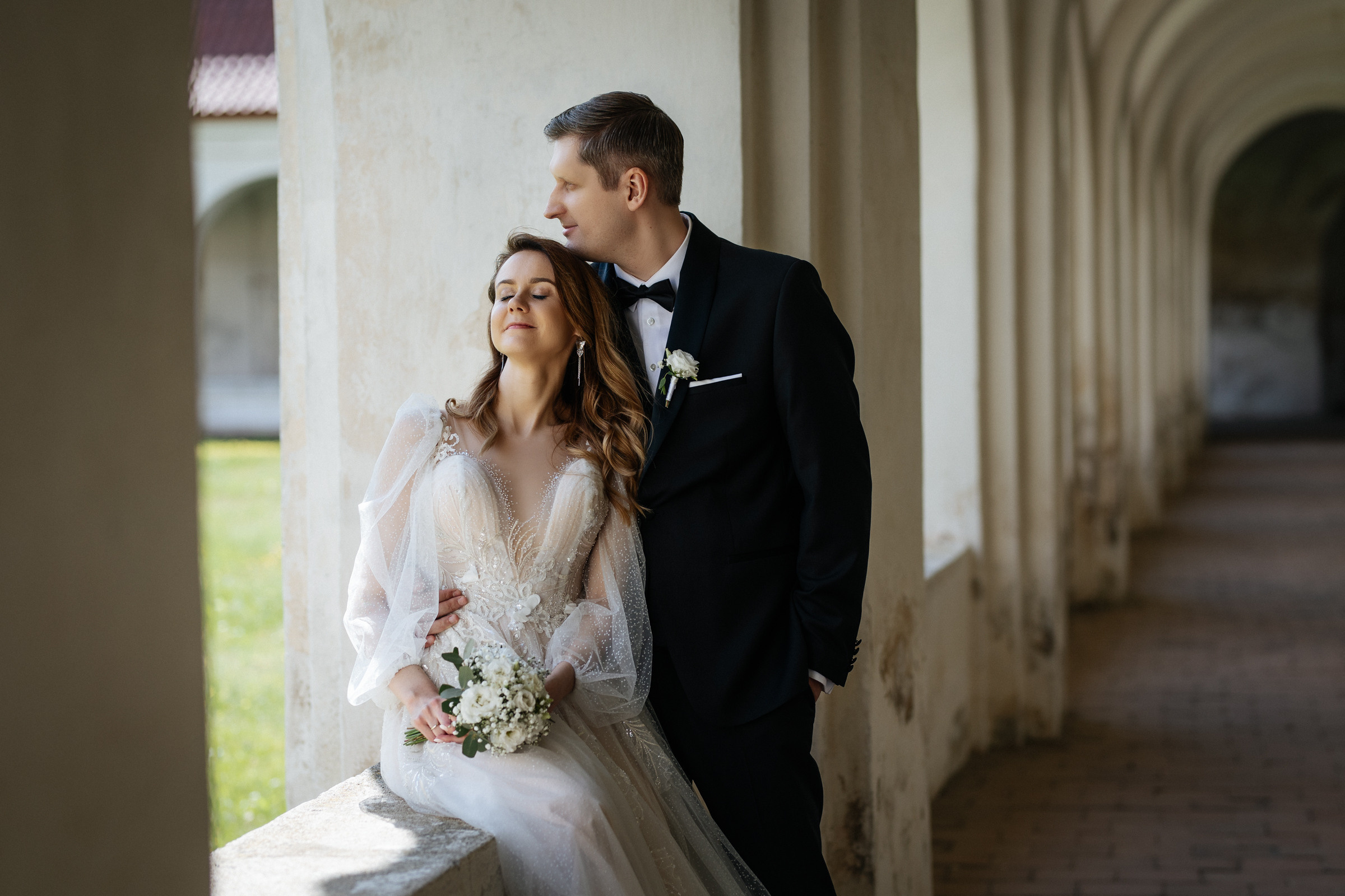 Dovilės ir Gedimino vestuvinė fotosesija Tytuvėnų ansamblyje