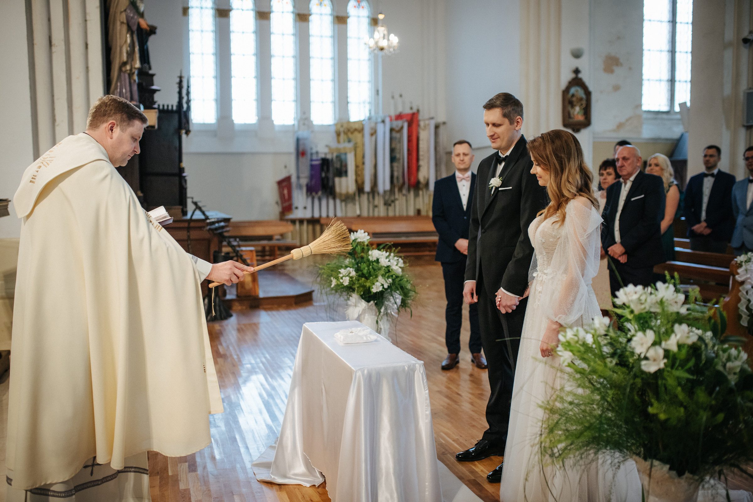 Dovilės ir Gedimino vestuvinė fotosesija Tytuvėnų ansamblyje