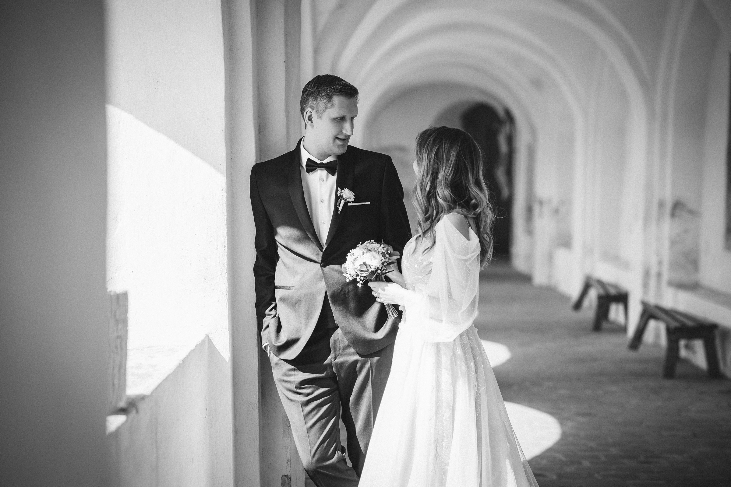 Dovilės ir Gedimino vestuvinė fotosesija Tytuvėnų ansamblyje