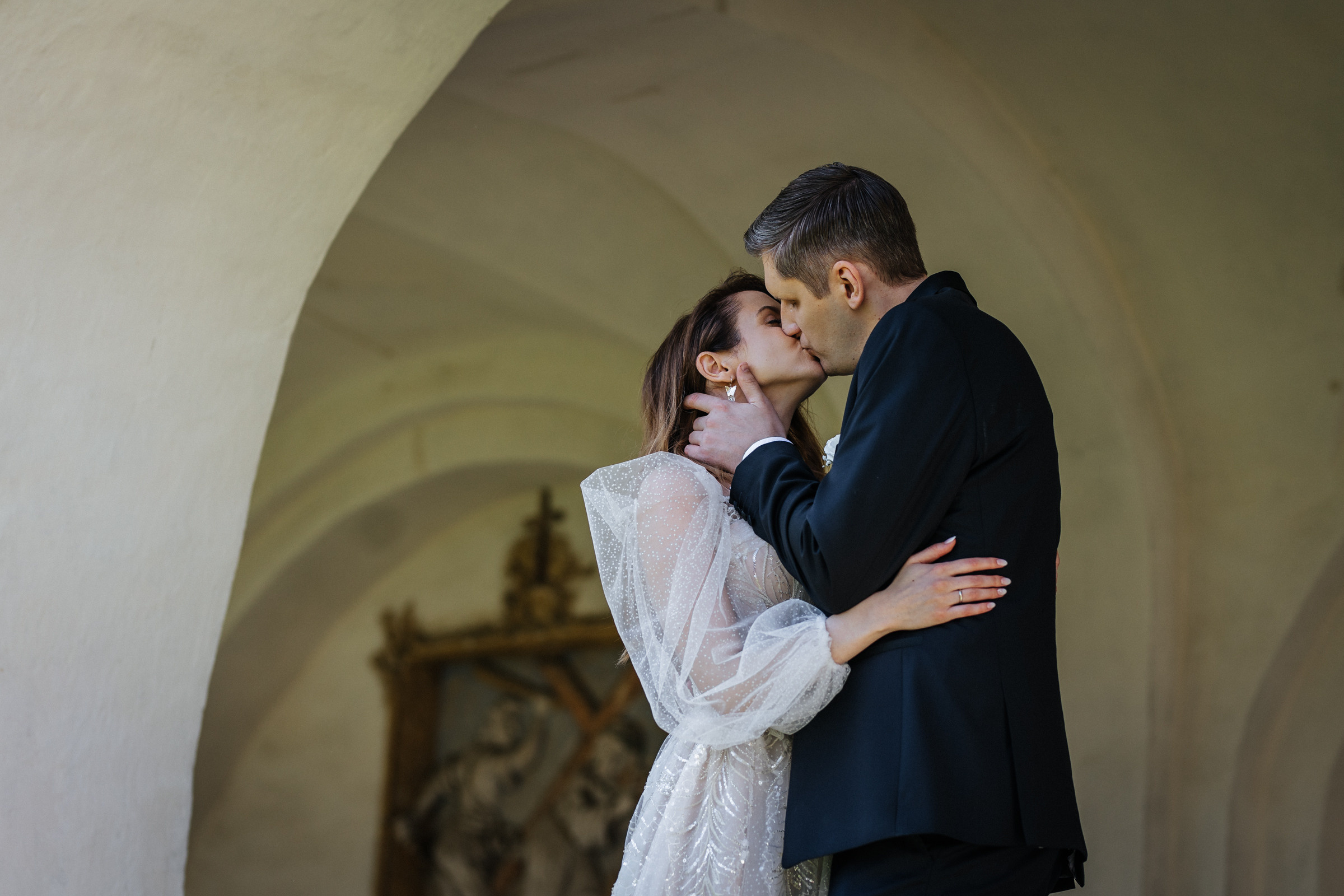 Dovilės ir Gedimino vestuvinė fotosesija Tytuvėnų ansamblyje