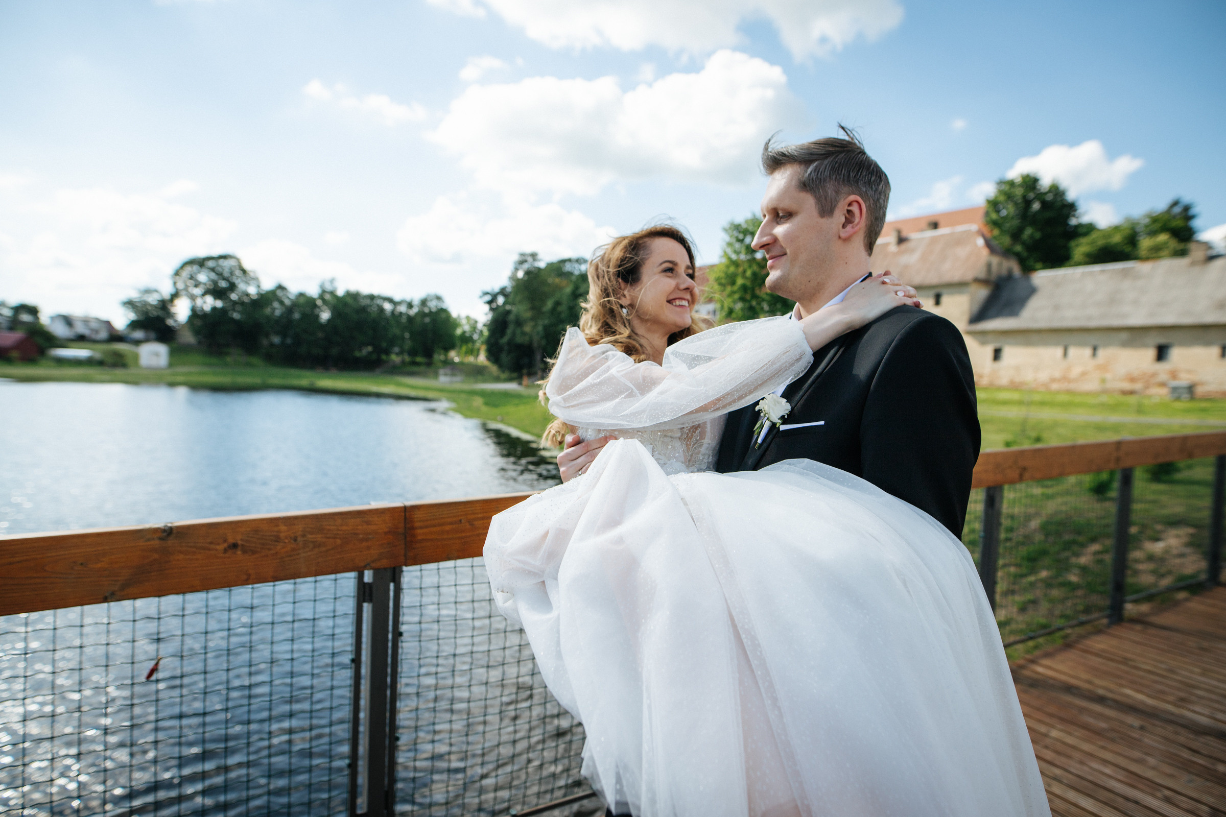 Dovilės ir Gedimino vestuvinė fotosesija Tytuvėnų ansamblyje