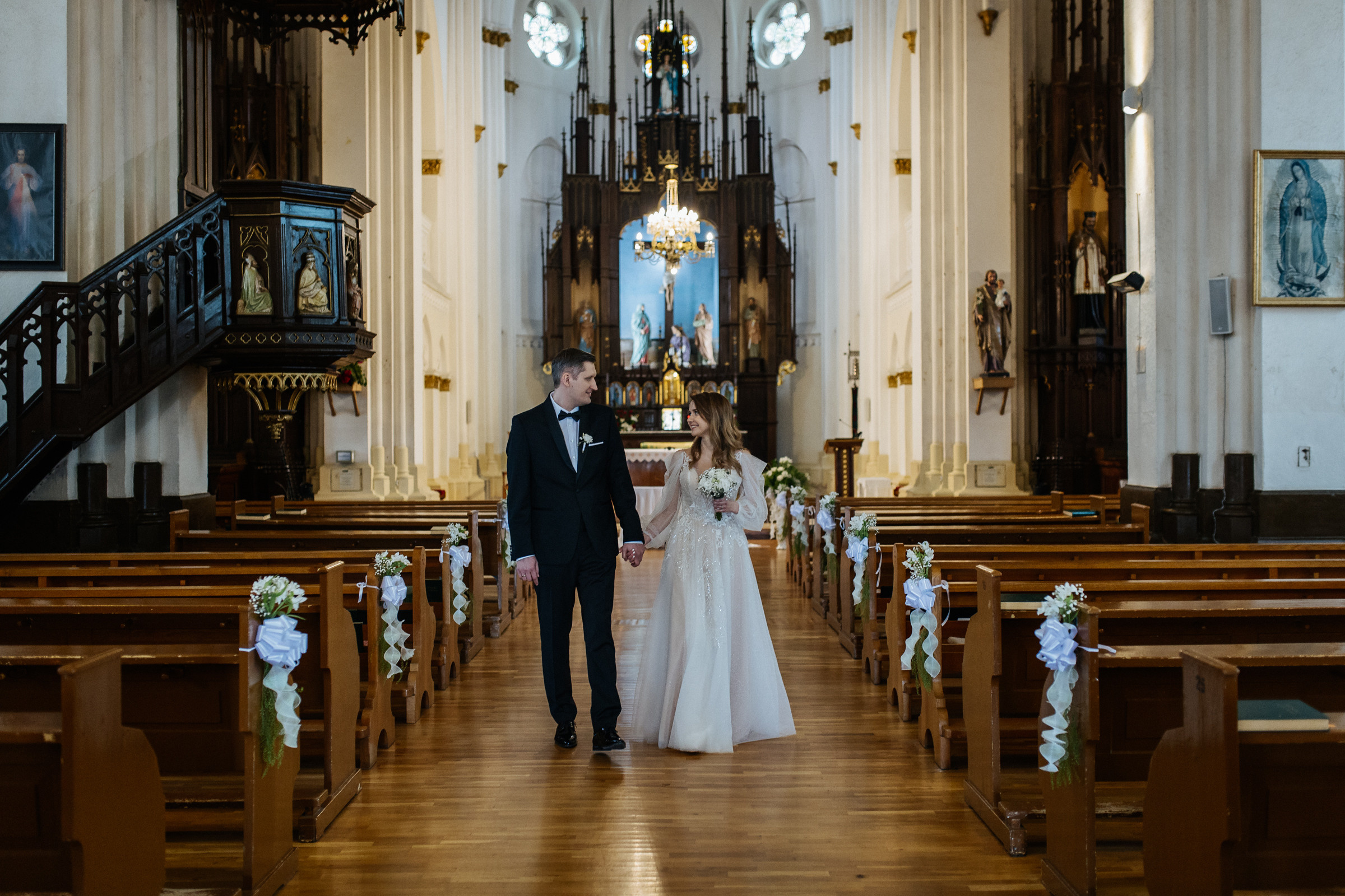 Dovilės ir Gedimino vestuvinė fotosesija Tytuvėnų ansamblyje