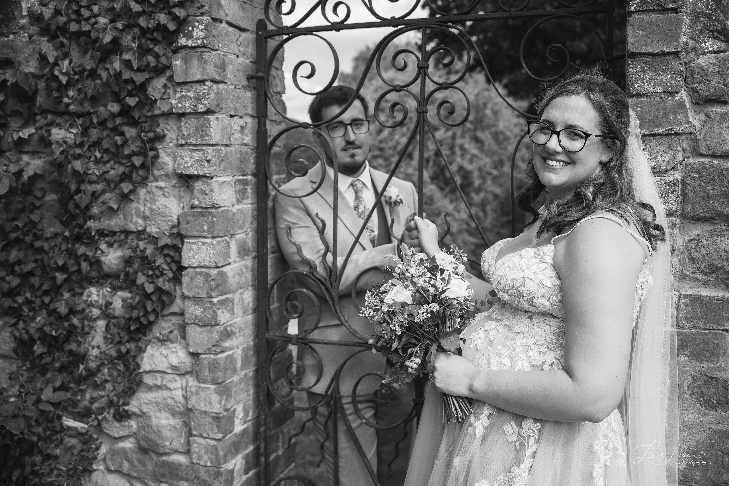 Katie and Alex. Wedding and boudoir photography by Liv and Laura