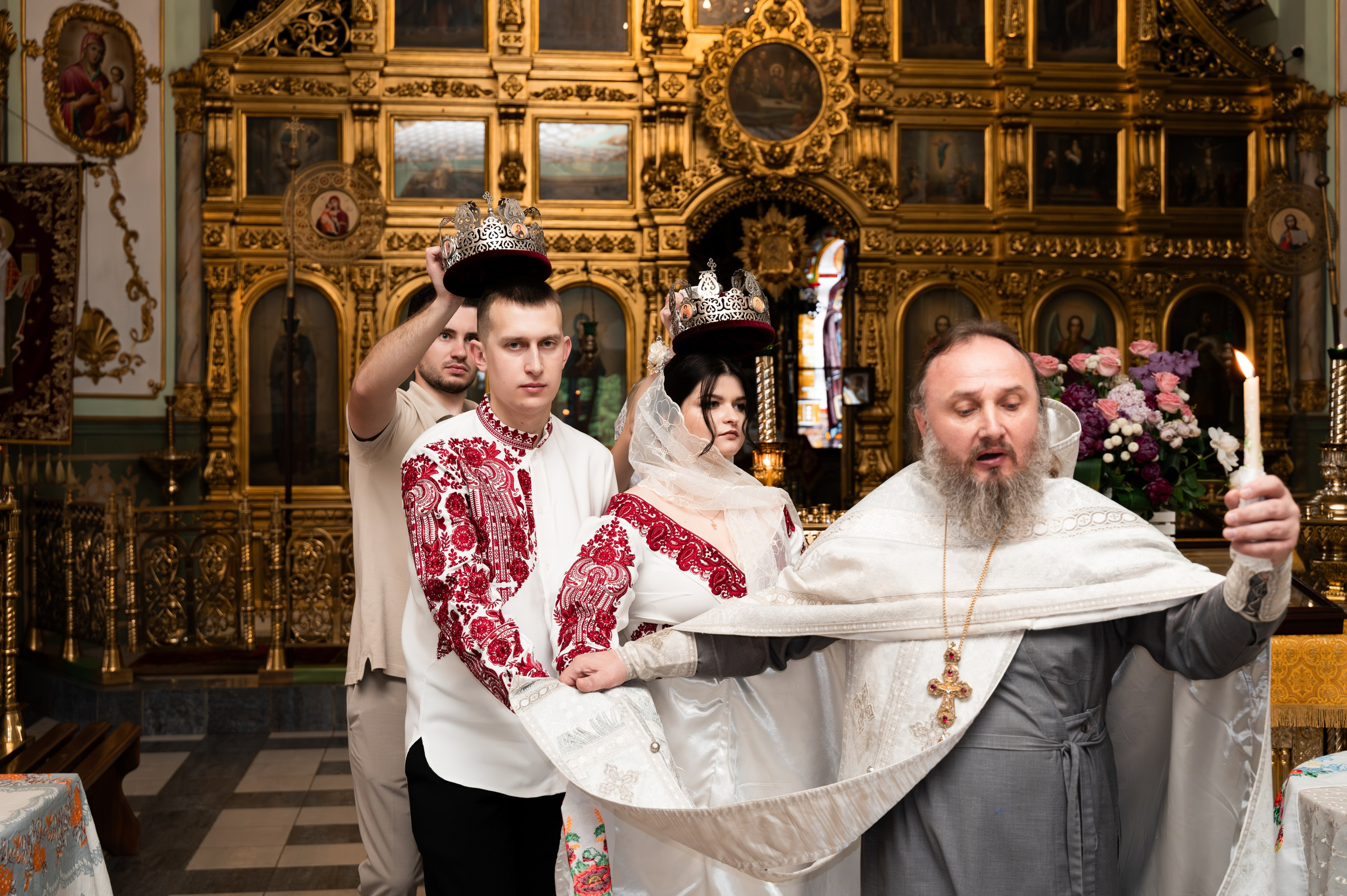 Вінчання Сергія та Вікторії. Сімейний та весільний фотограф Анастасія Дмитренко