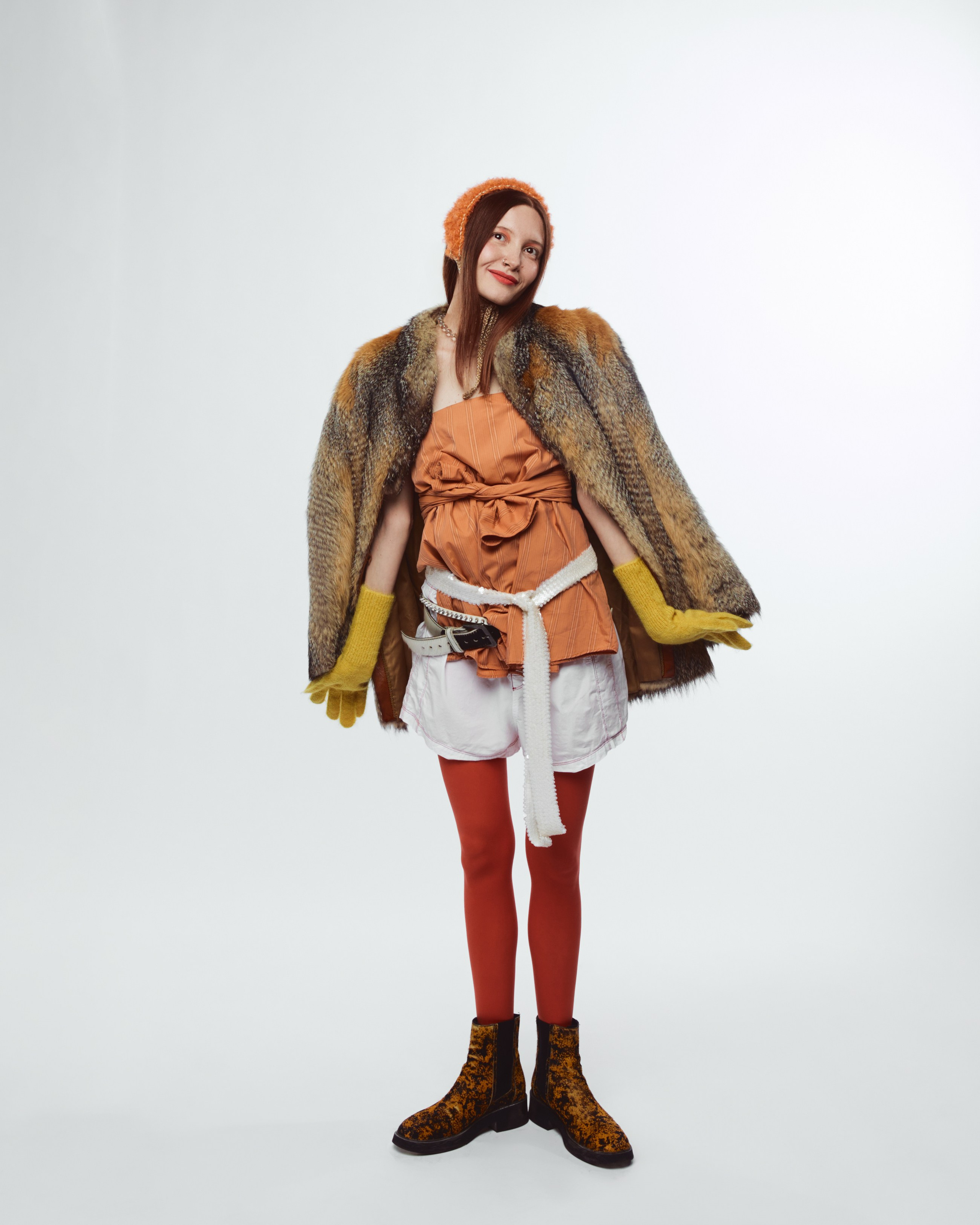 Art photoshoot for a brand of accessories. Photographer Katya Vlasova