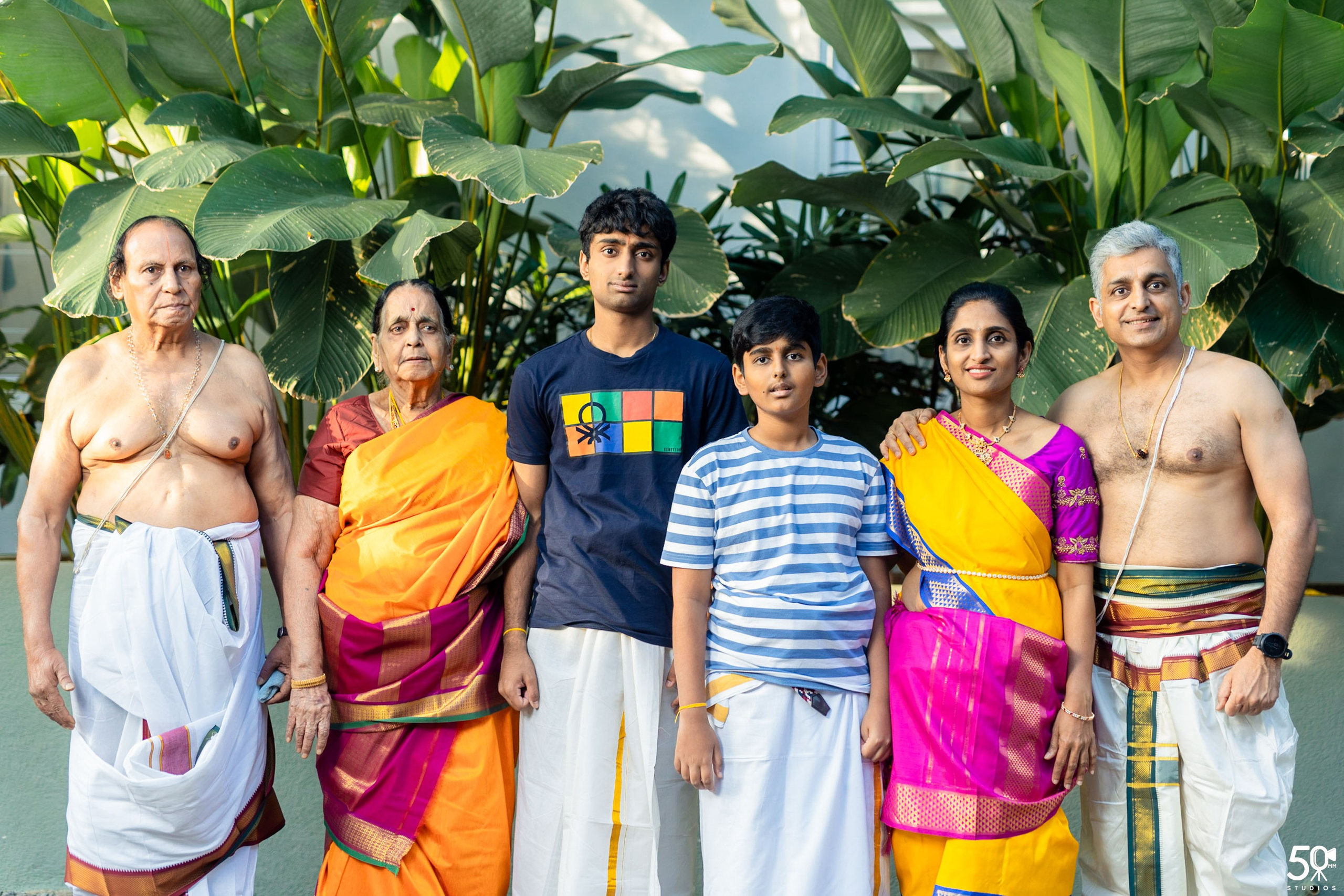 SANJAY AND SAKETH UPANAYANA. 50mm STUDIOS