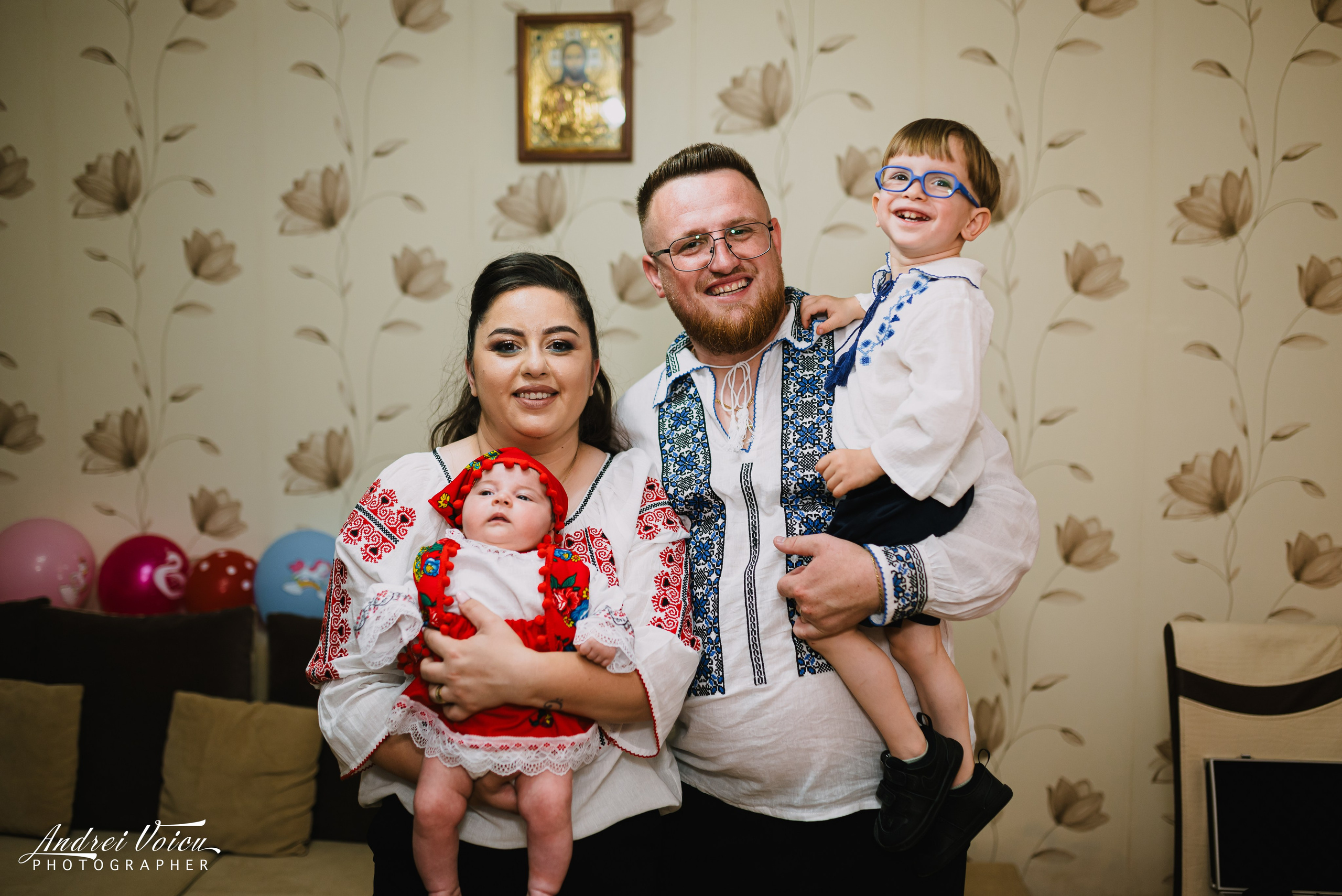 Fotografia de botez. Andrei Voicu Fotograf. Povești nescrise, surprinse atent