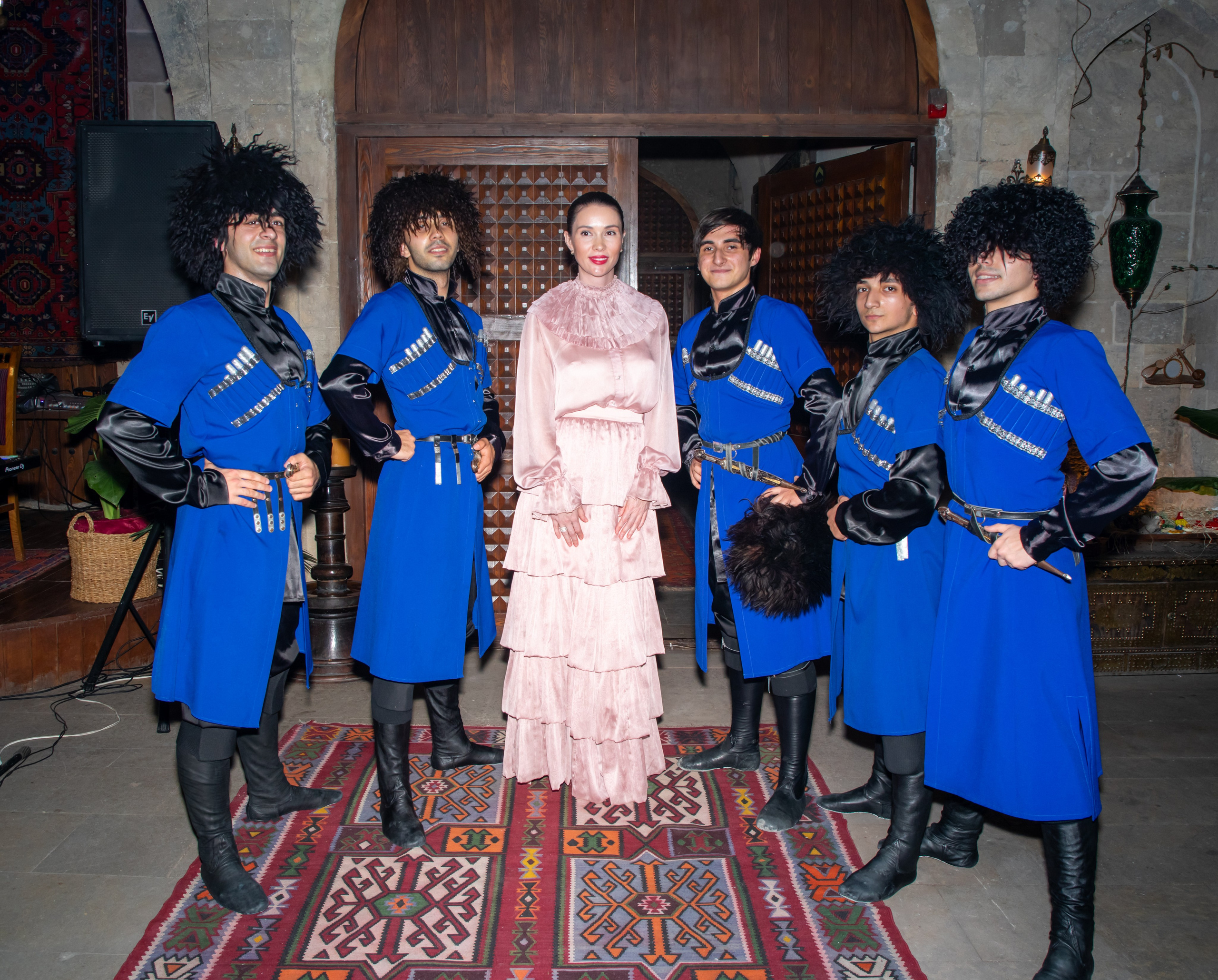 Gala-Dinner with the French Countess, the main etiquette expert Marie de Tilly. Baku Photographer
