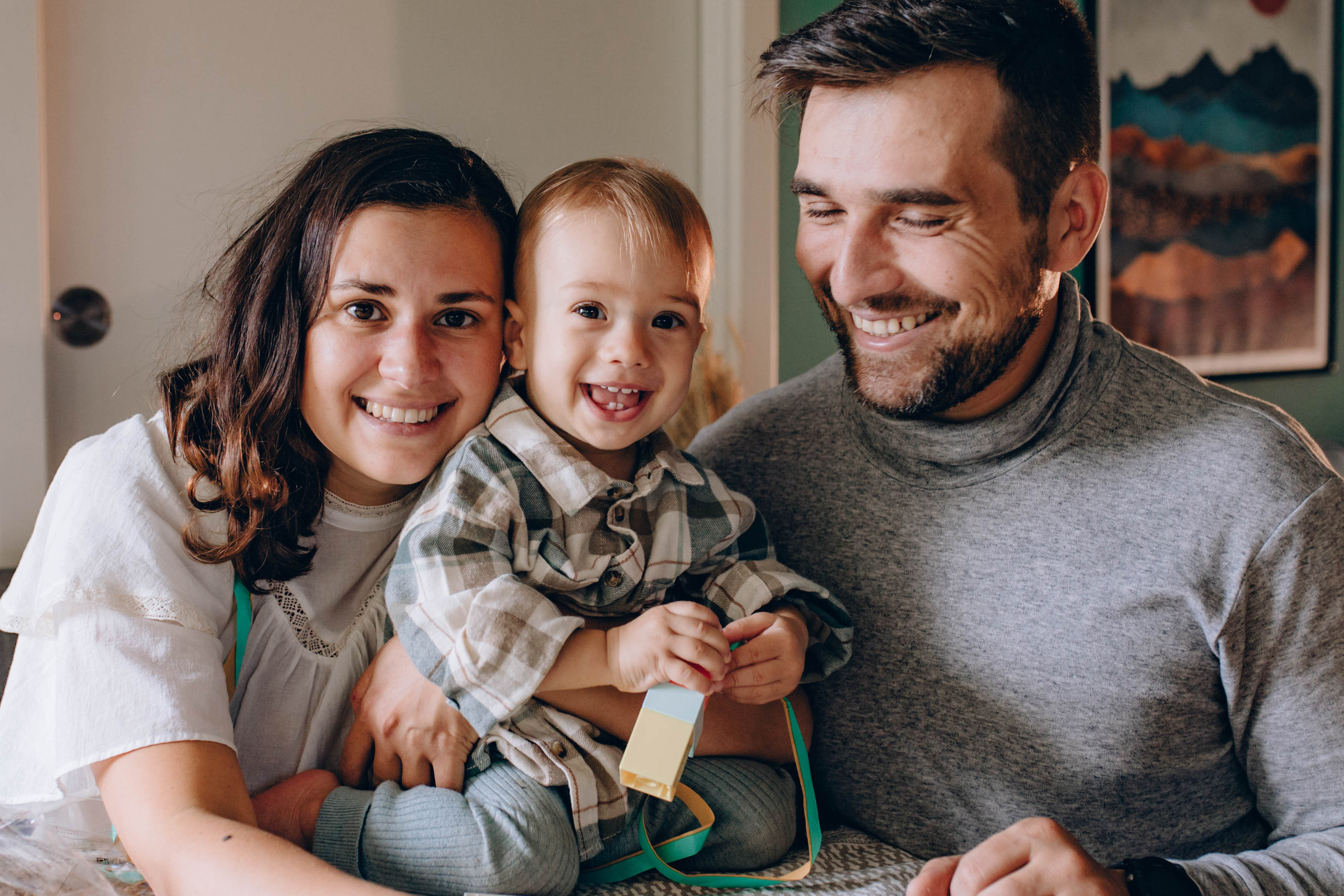 1 year old. Portrait family photographer in Berlin Elena Zakh