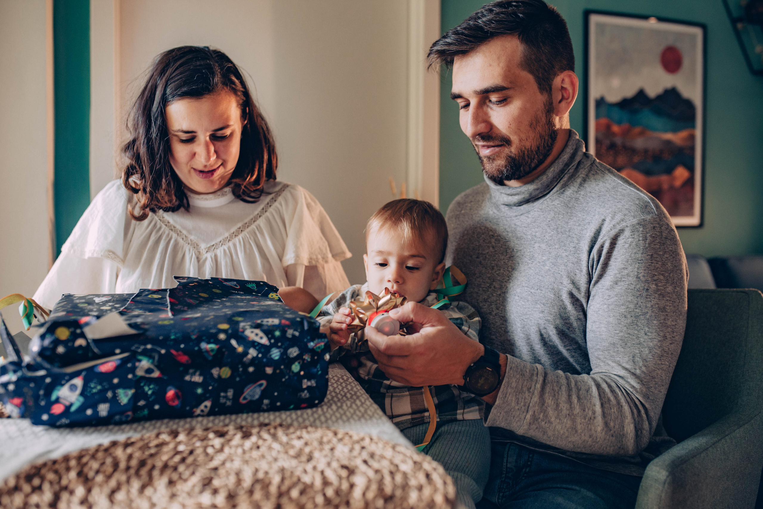 1 year old. Portrait family photographer in Berlin Elena Zakh