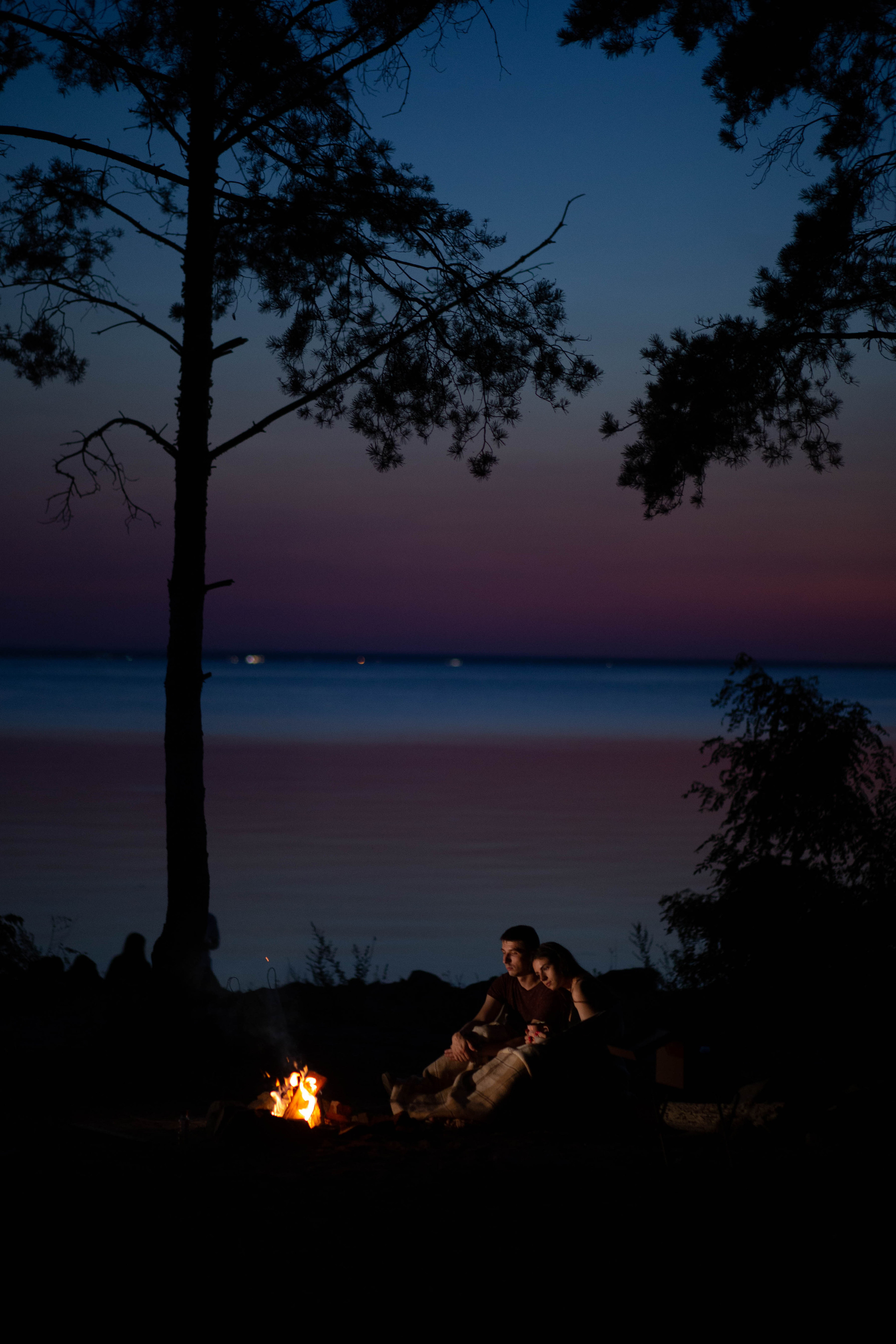 Sunset. Portrait family photographer in Berlin Elena Zakh