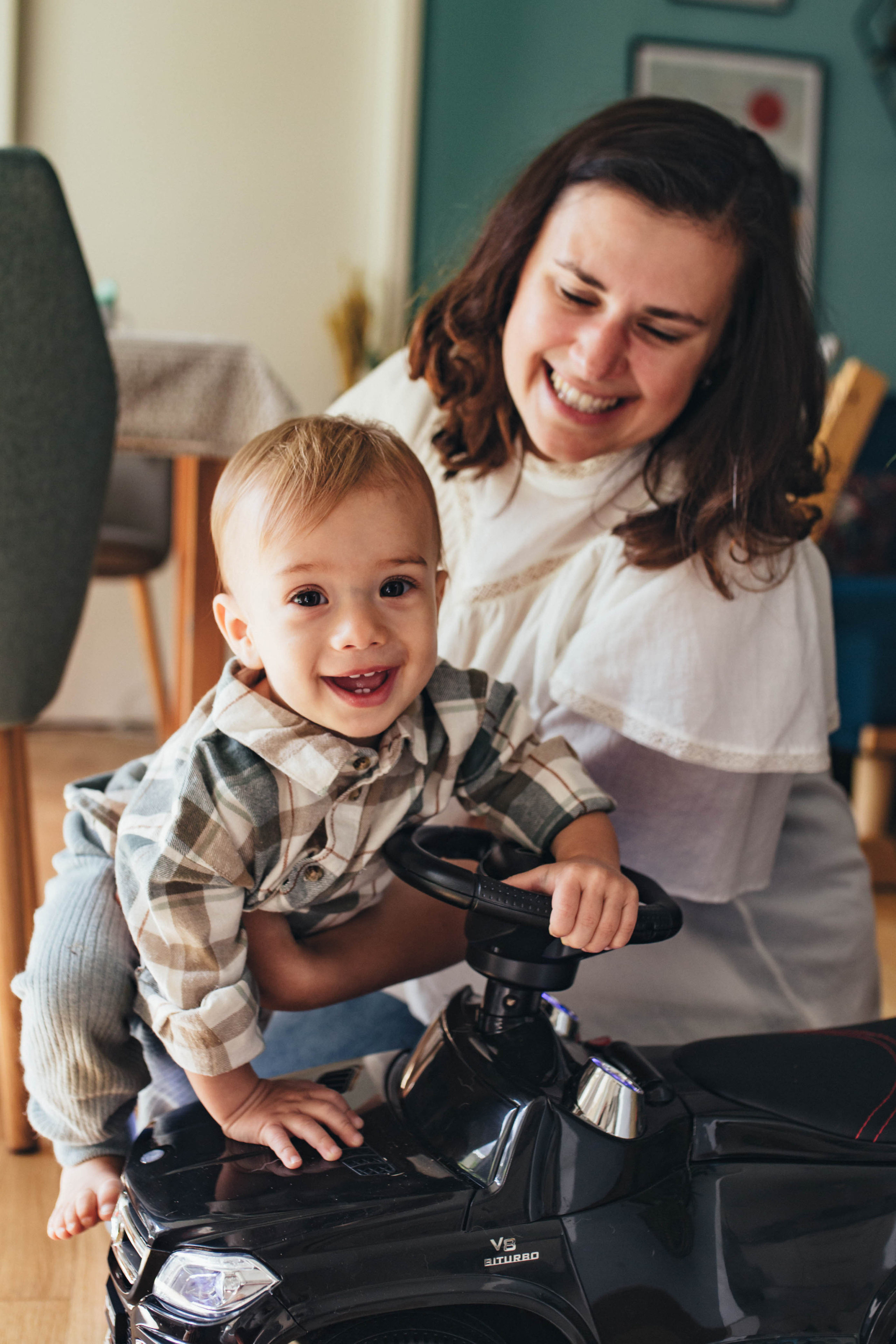1 year old. Portrait family photographer in Berlin Elena Zakh