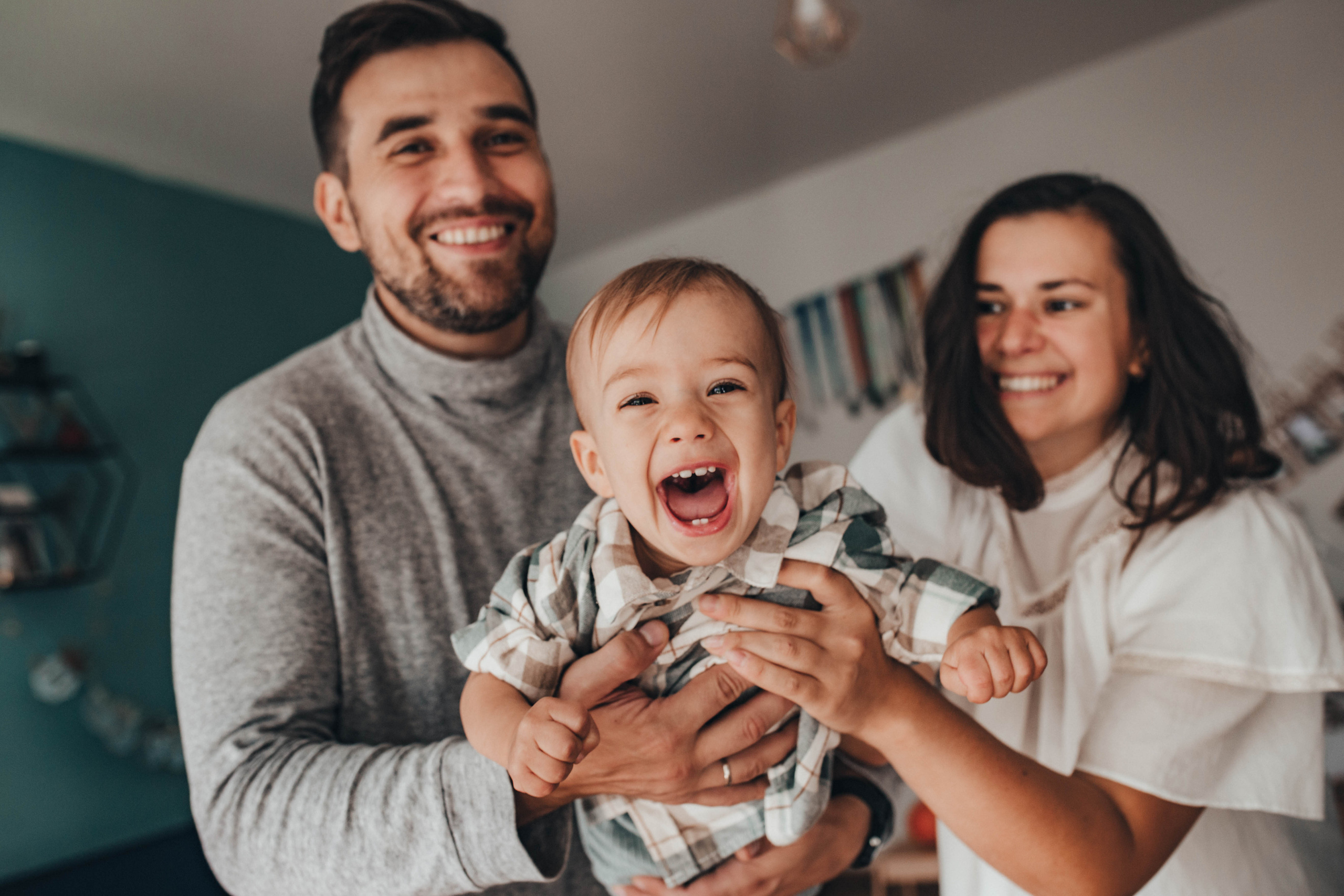 1 year old. Portrait family photographer in Berlin Elena Zakh