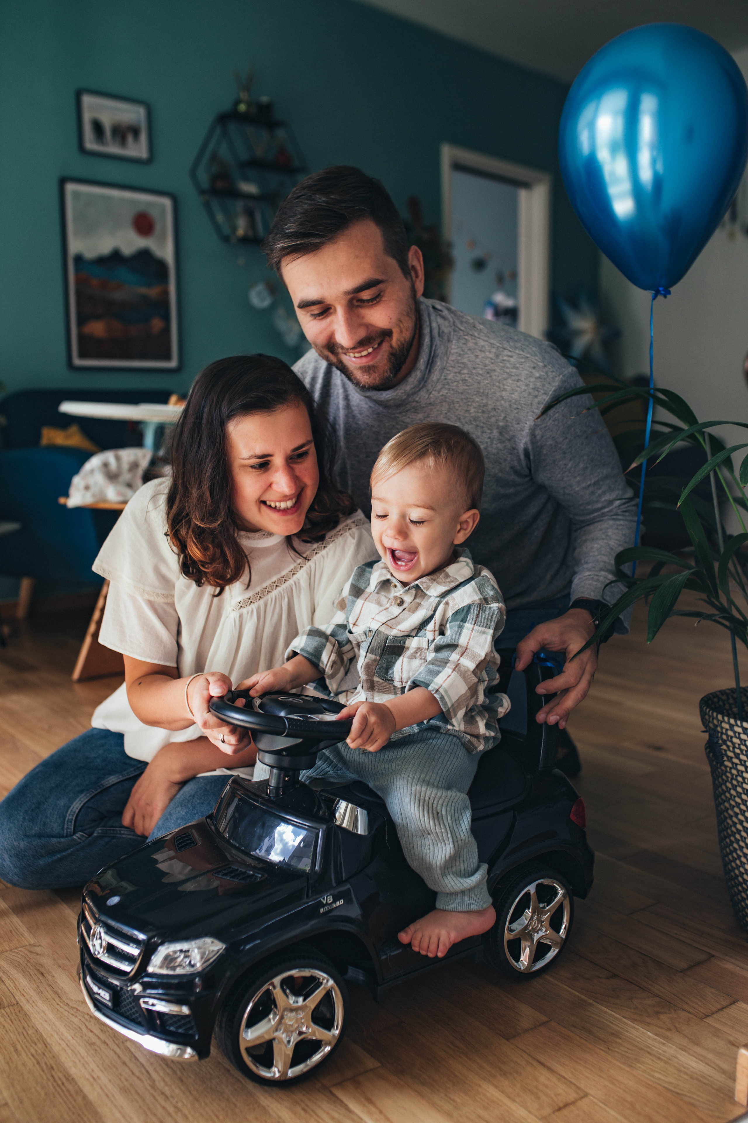 1 year old. Portrait family photographer in Berlin Elena Zakh