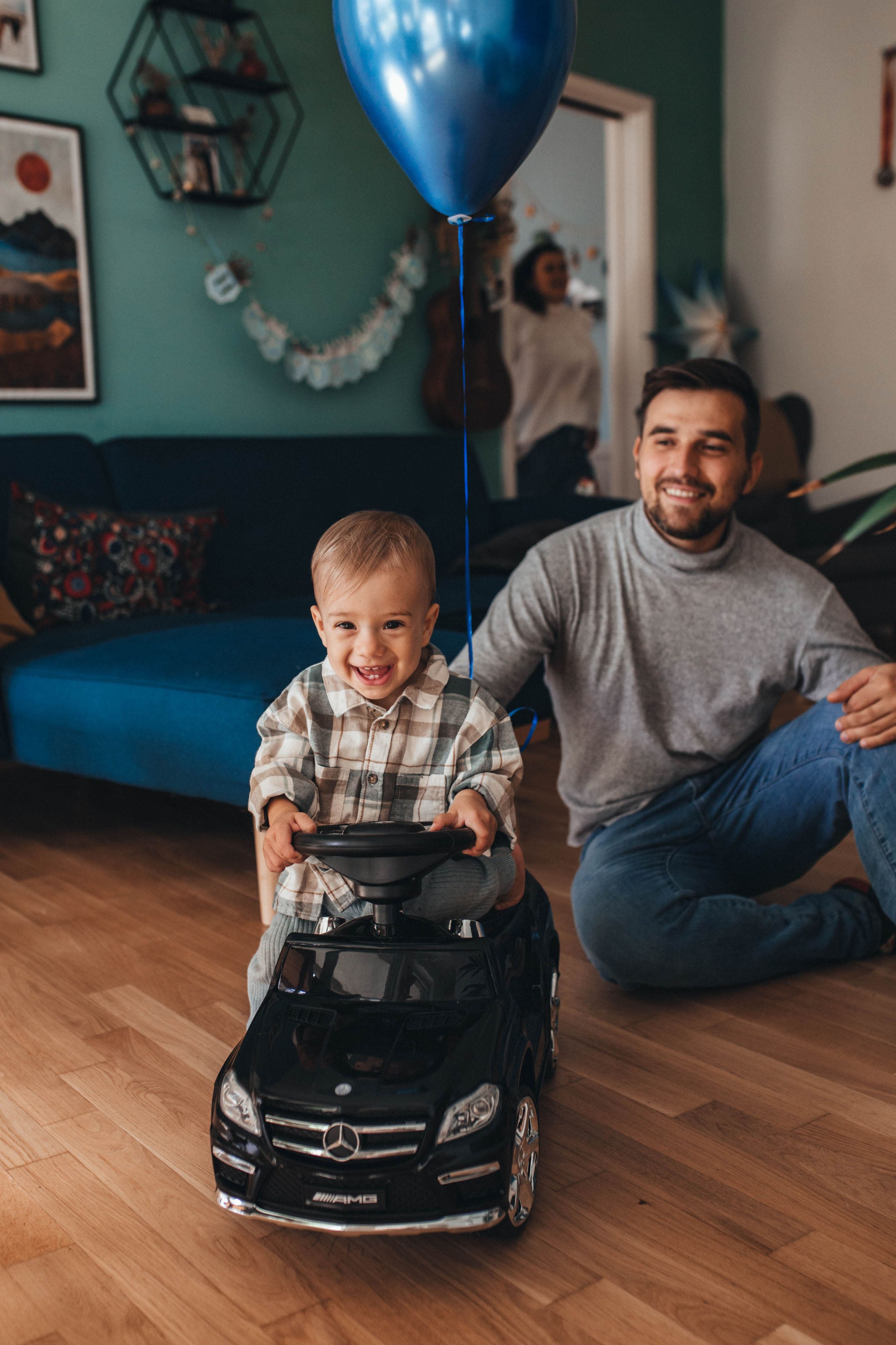 1 year old. Portrait family photographer in Berlin Elena Zakh