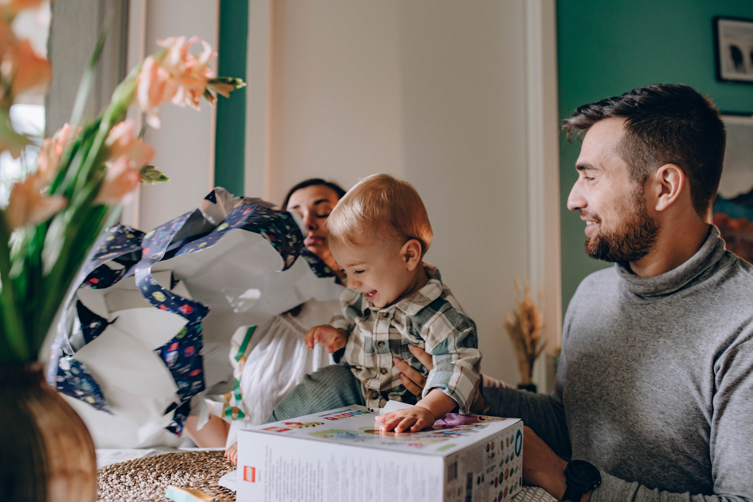 1 year old. Portrait family photographer in Berlin Elena Zakh