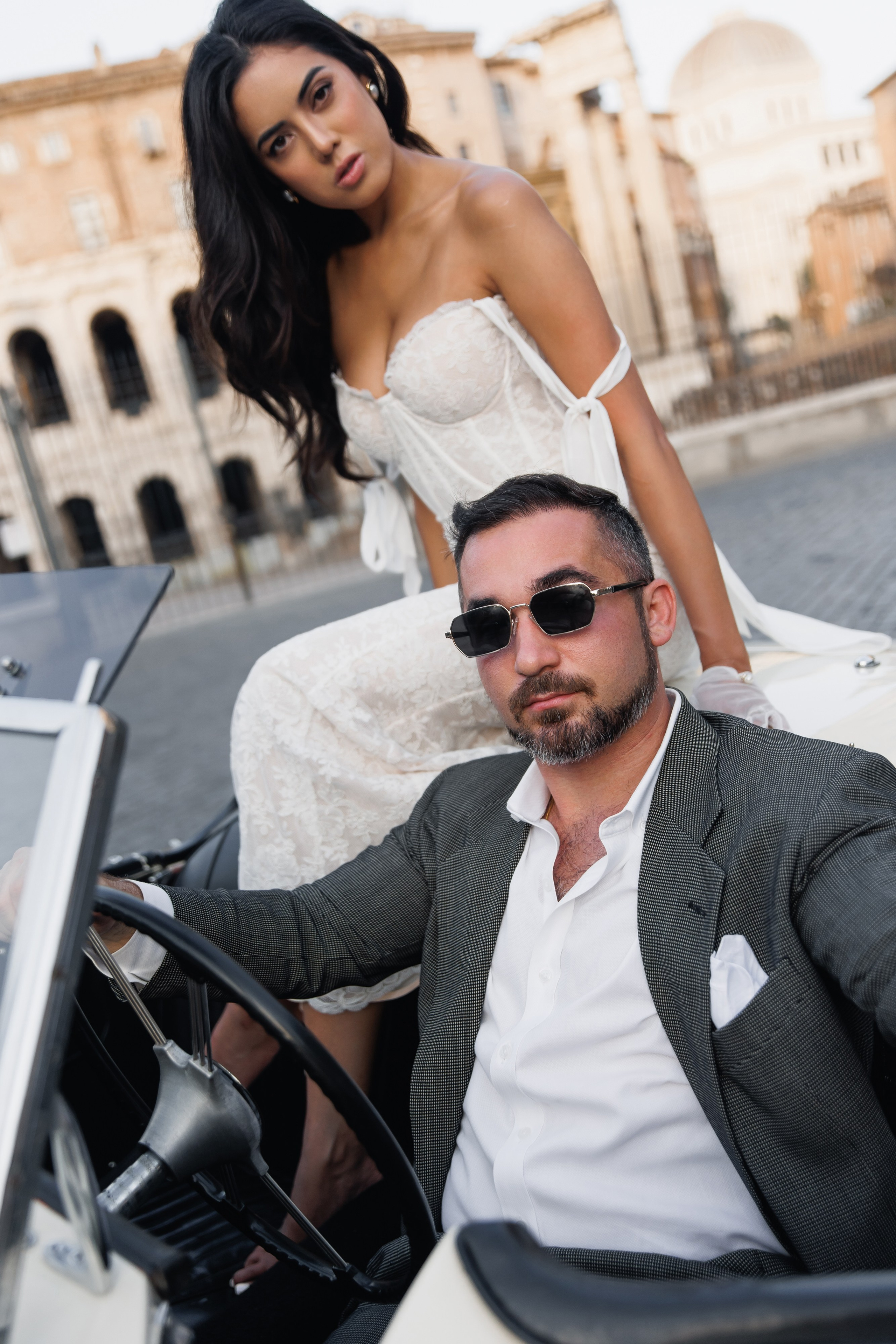Veroniva & Dean. Wedding Photographer Rome Tuscany Como Sicily Puglia Amalfy Italy- Oksana Savenchuk