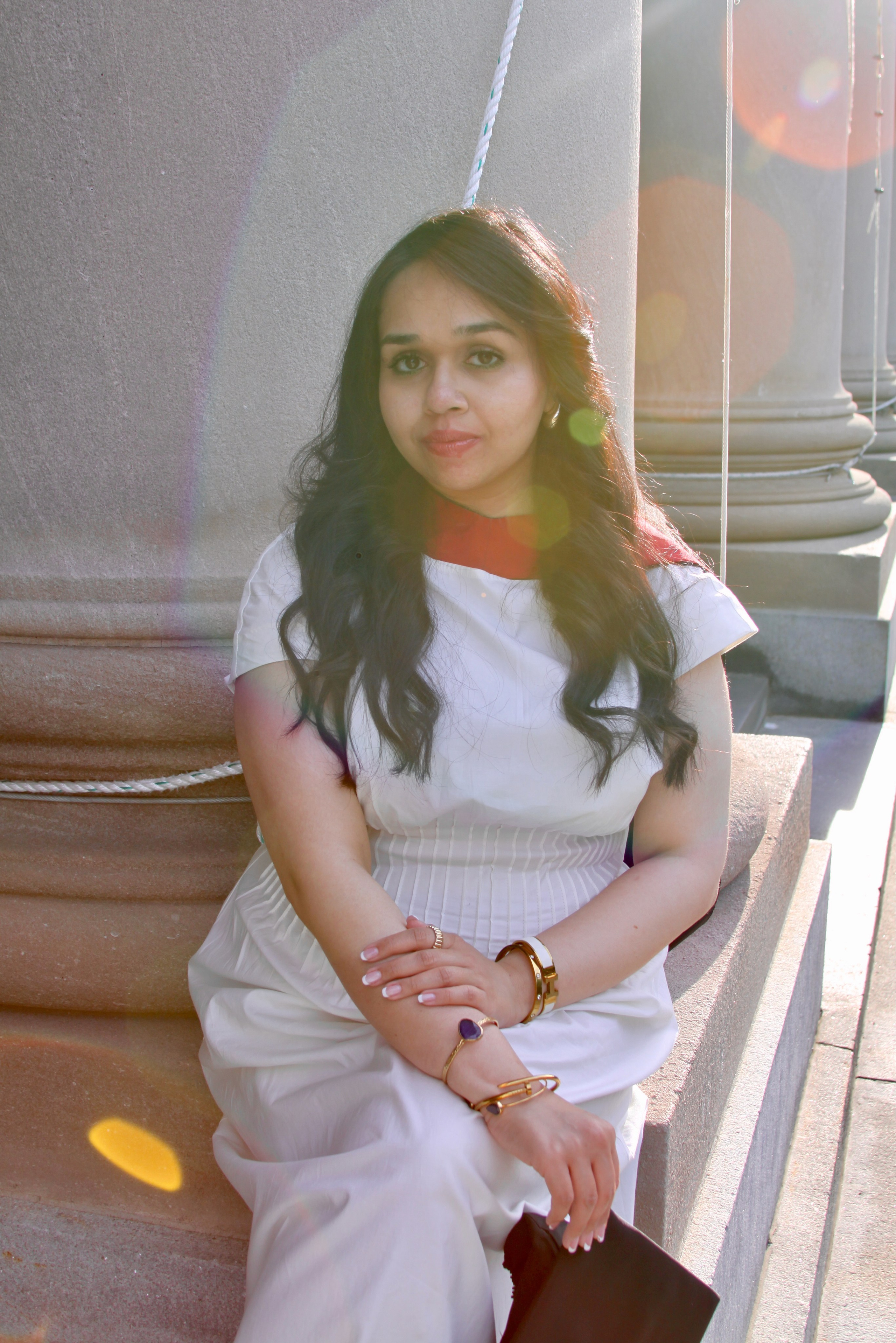 Masters graduation with Sadaf (part of group shoot). Kelly Sang, graduation and portrait photographer in Boston