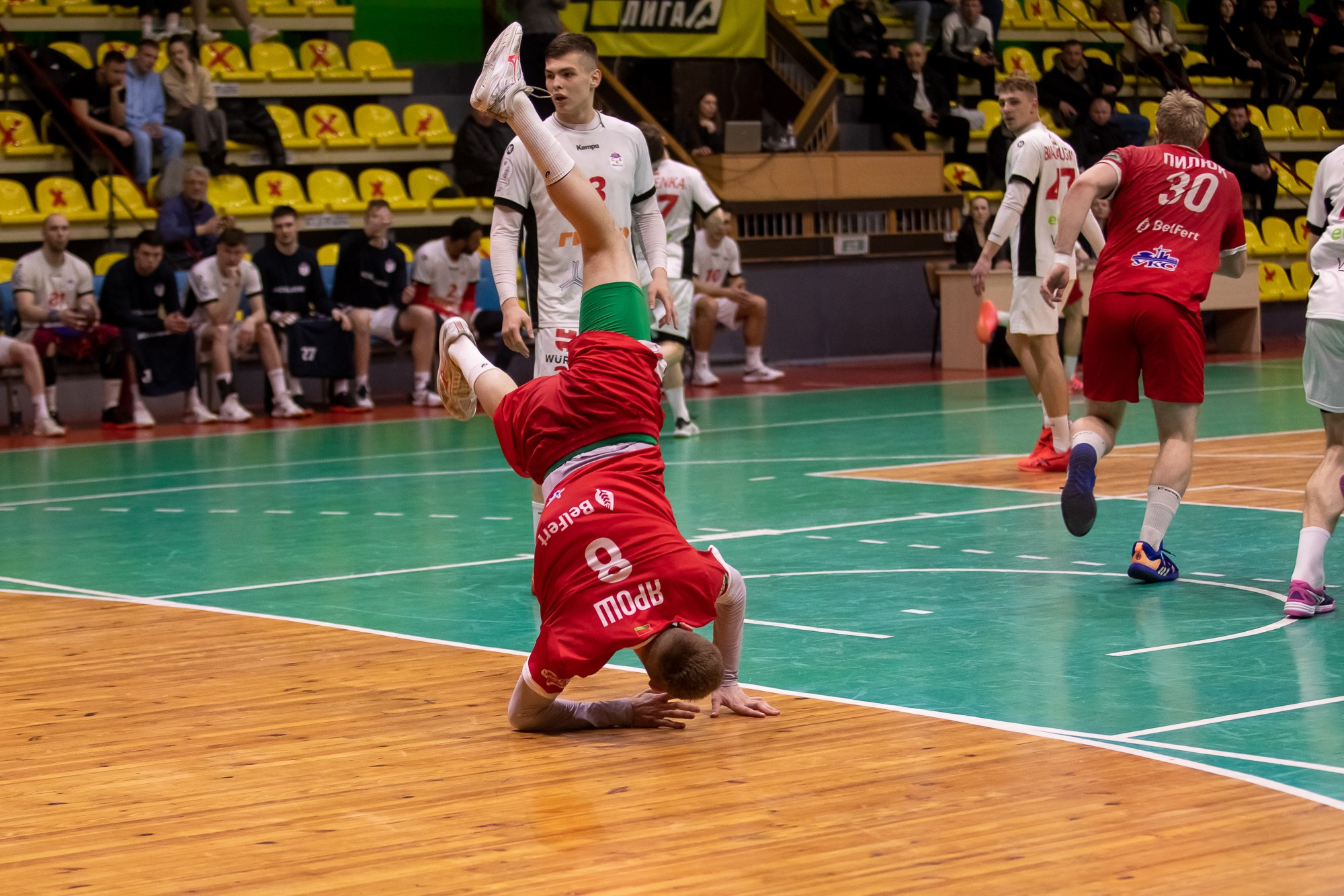 Спортивные фоторепортажи с гандбольных матчей