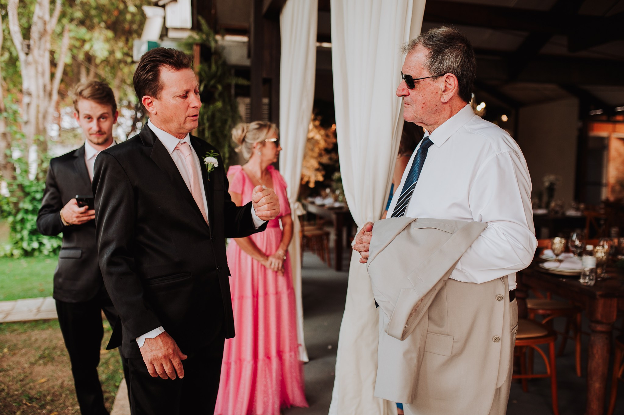 Casamento Lana e Rodrigo. Início