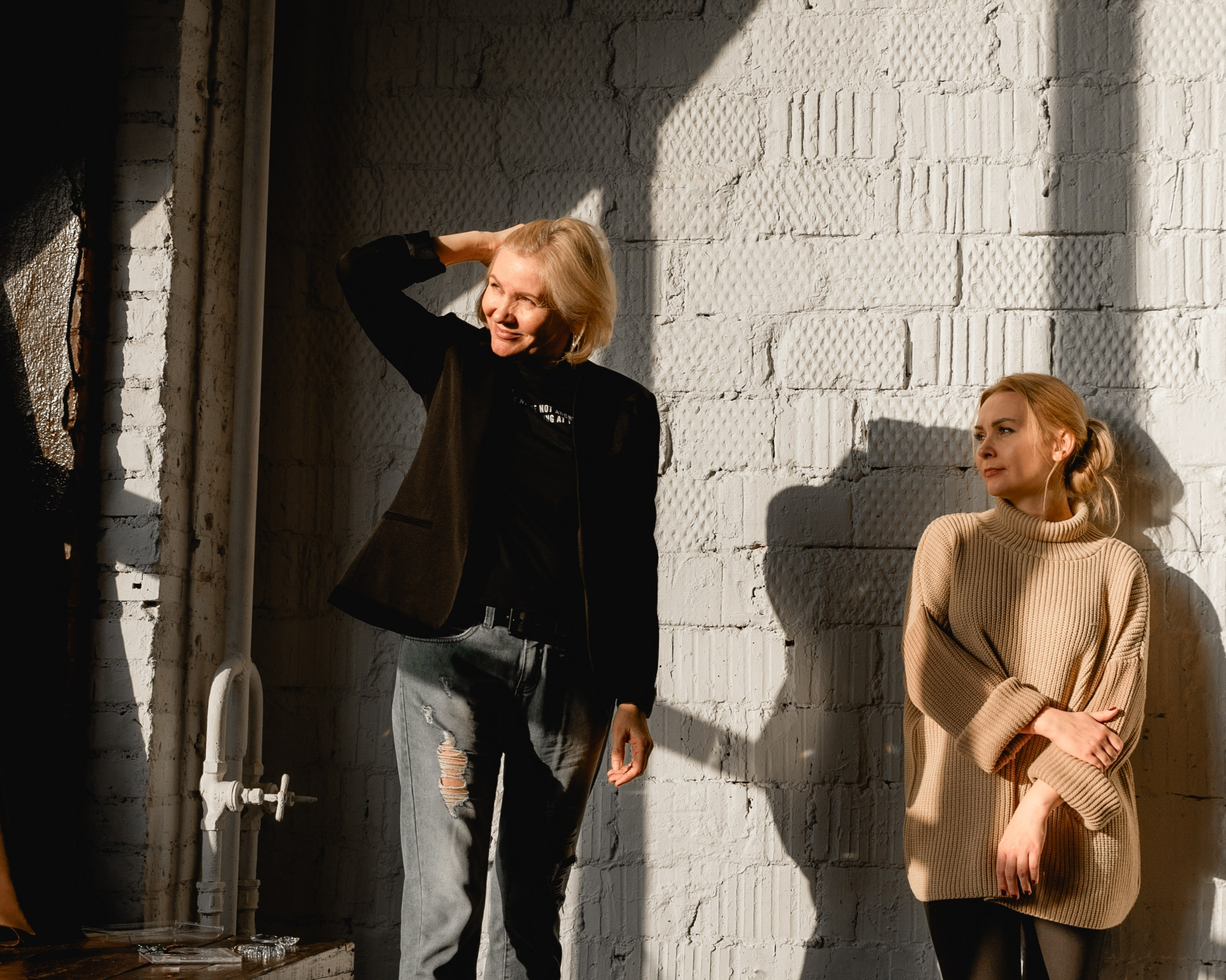 DAUGHTER and MOTHER. Anastasiia Antoniuk portrait, family and couple photographer, Portugal
