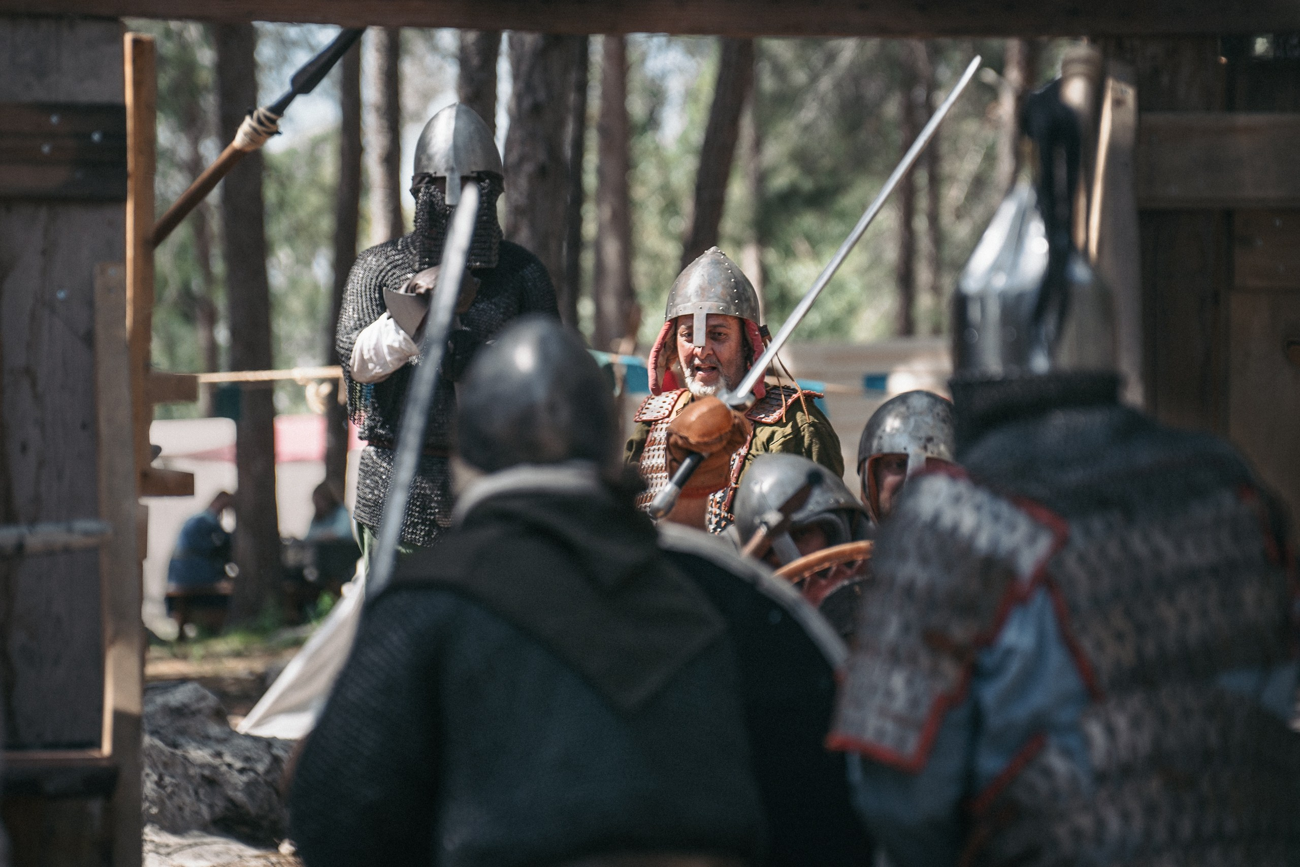 Чёрный Фьорд — реконструкция лагеря викингов | Клуб «Нортман». КРиС «Нортман»