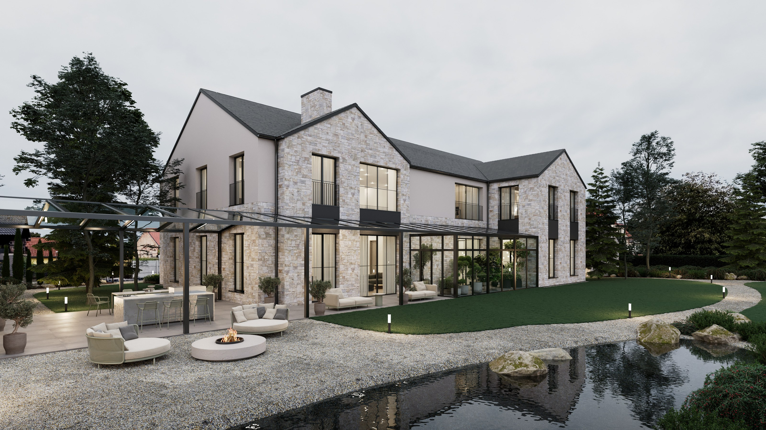 Zahrada — Kmetiněves. Filipenka Architects