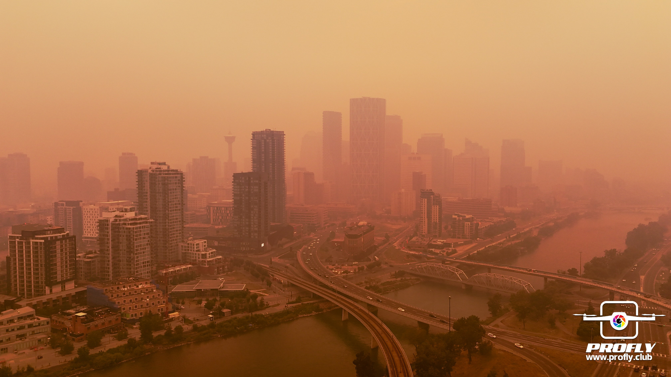 GALLERY — Stunning Aerial Photography in Calgary. ProFly.club — Professional aerial filming in Calgary