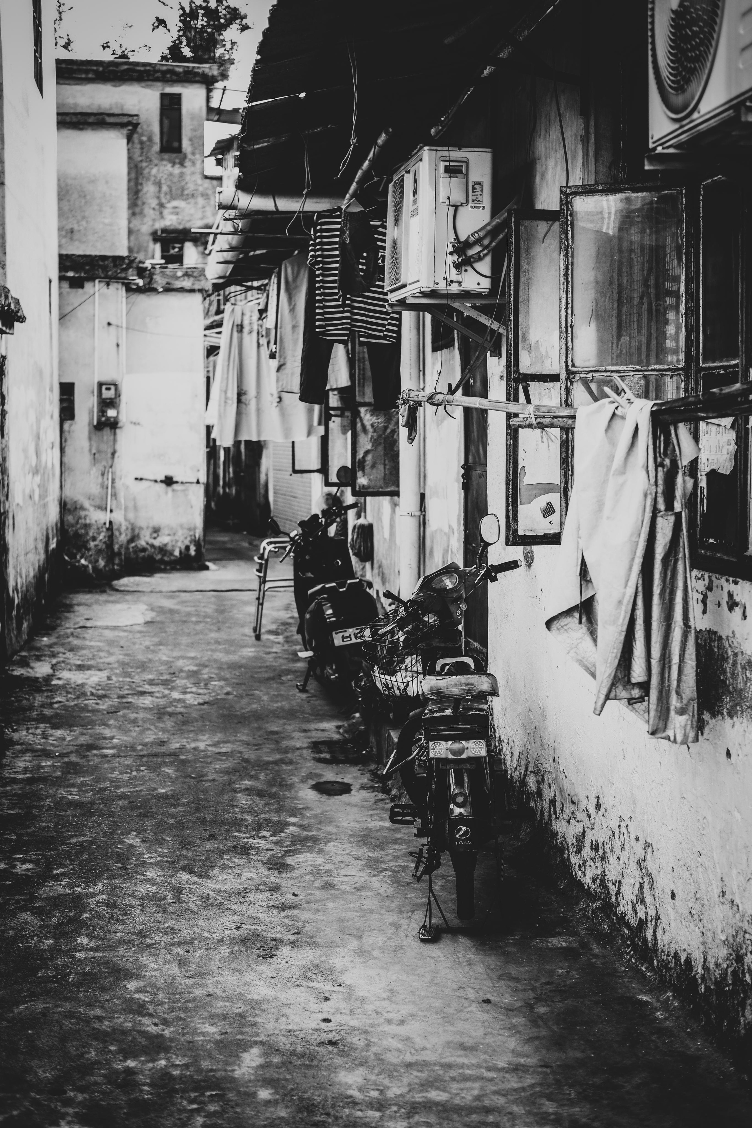 China in Black & White photographs | Zhongshan City | Chinatown | China | 黑白照片中的中国| 高分辨率照片| 中山市| 中国城 | 中国