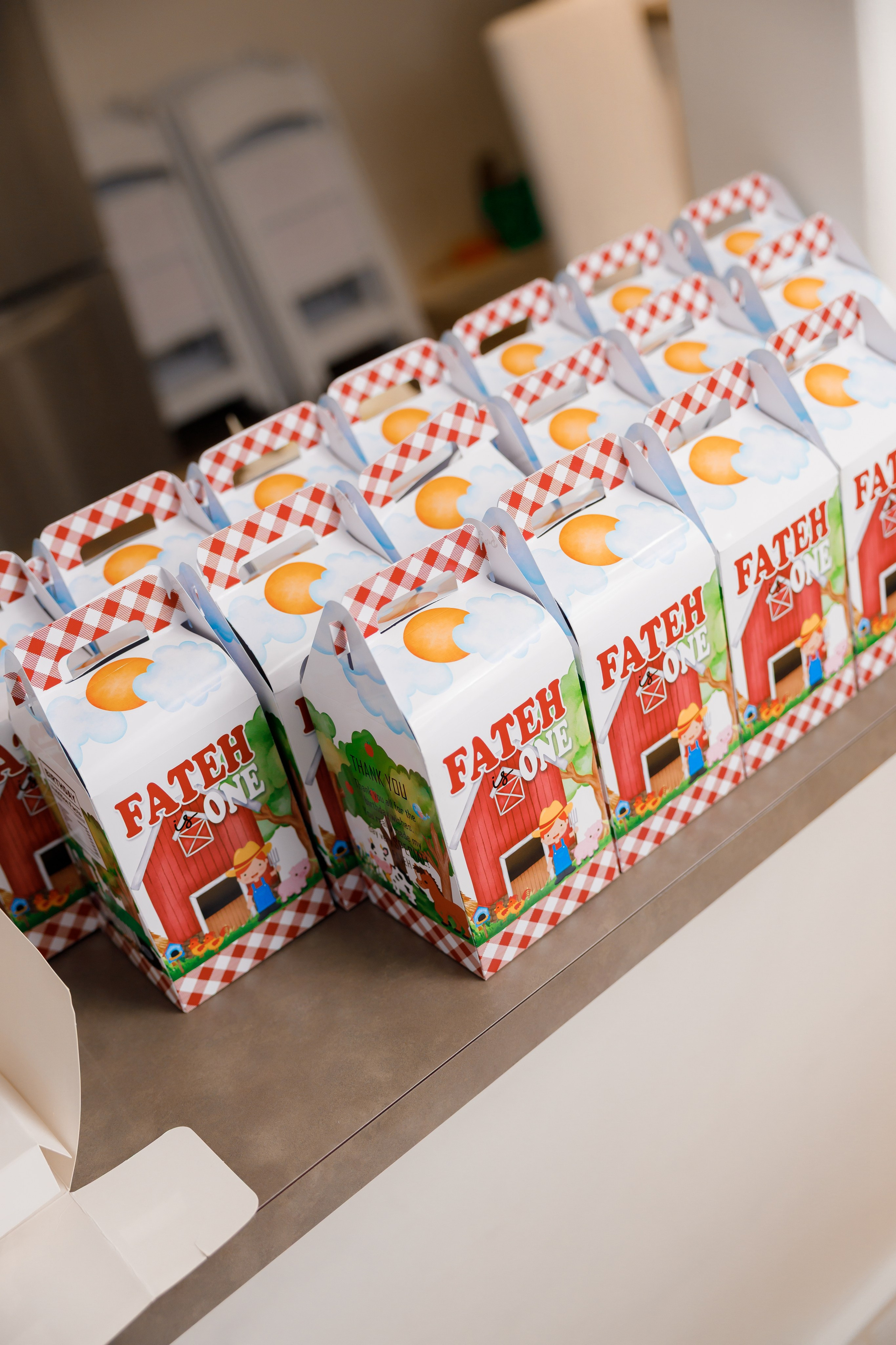 Fateh’s 1st birthday. Home