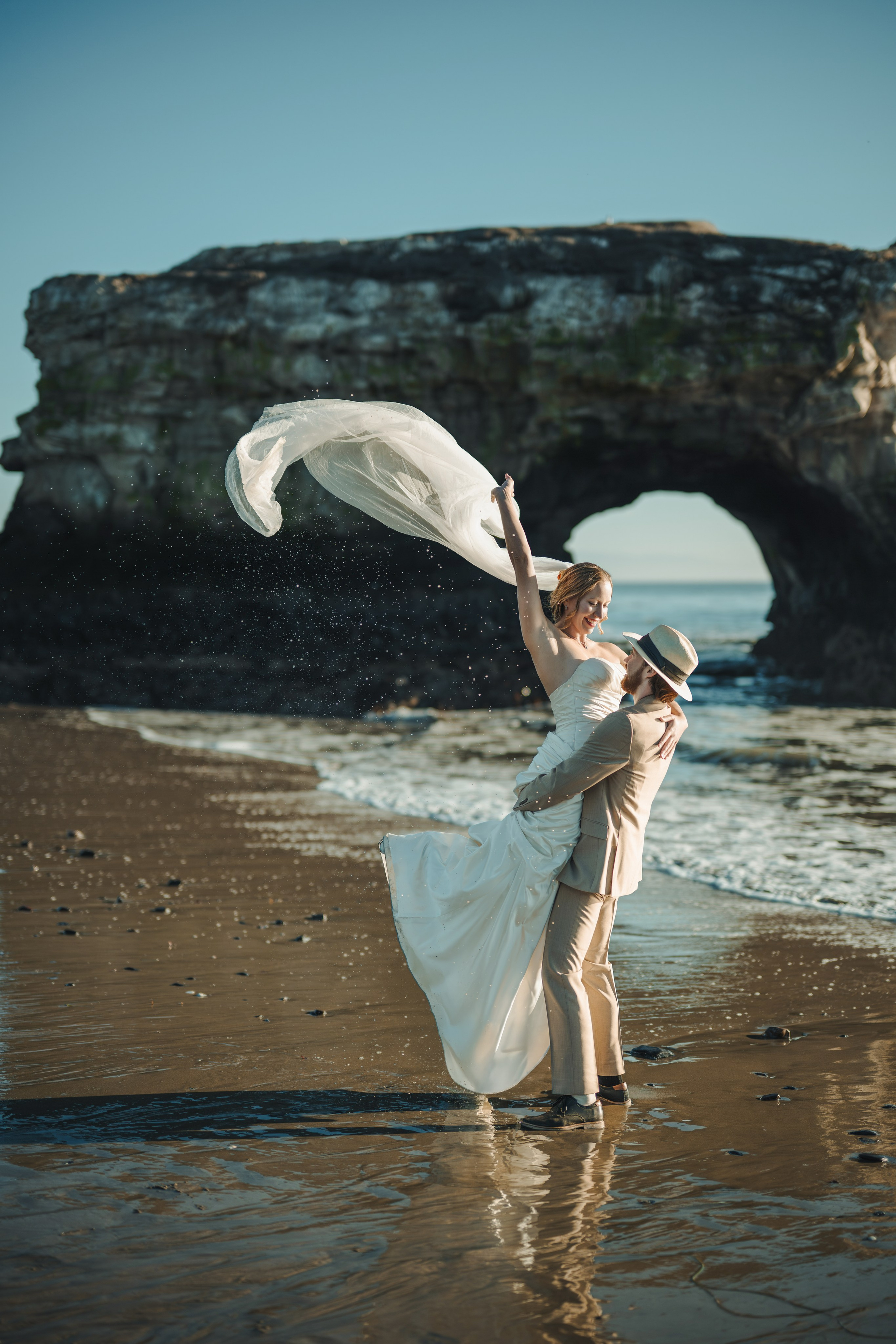 Coastal Elopement in Santa Cruz & Monterey. Wedding & Elopement Photographers in California